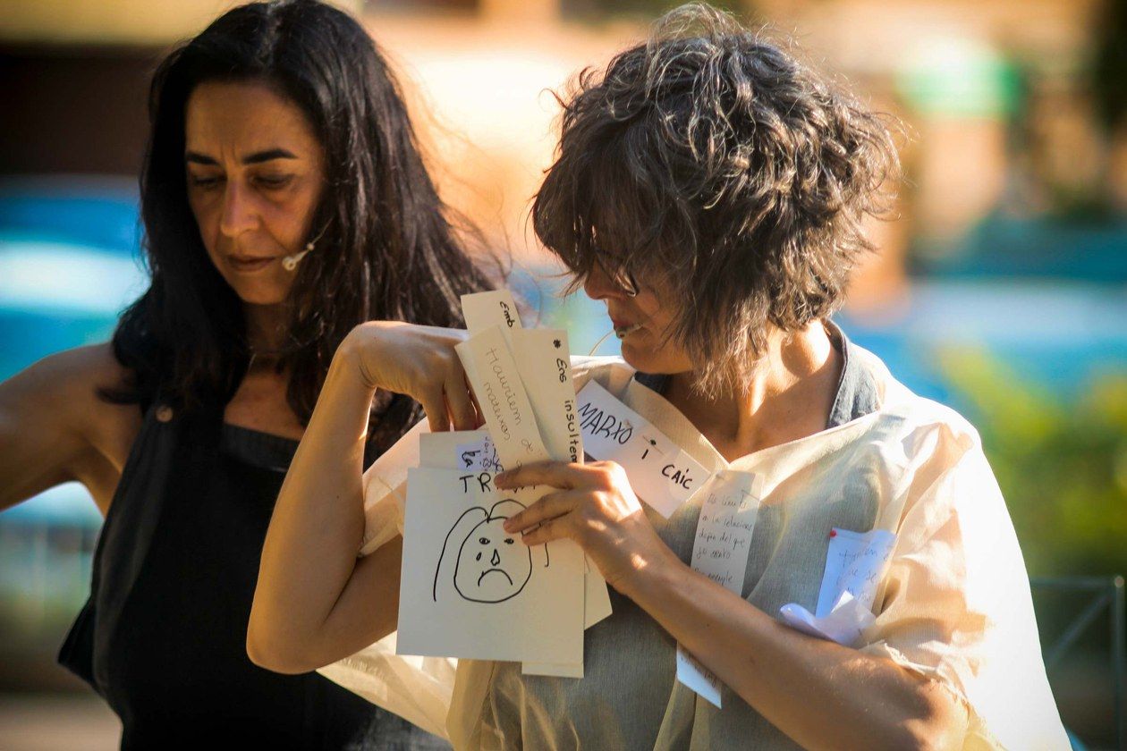 Imatge de l’acció participativa “Antenes en tens”, que es farà per celebrar el Dia dels Drets Humans. FOTO: Ajuntament de Rubí