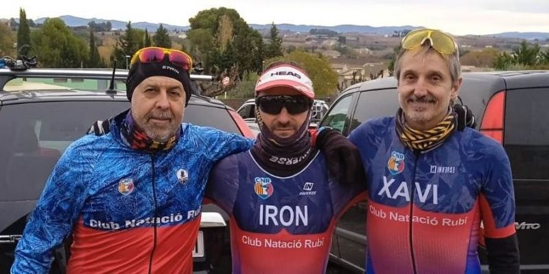 José López, Rafa Hierro i Xavi Rodríguez. FOTO: Cedida