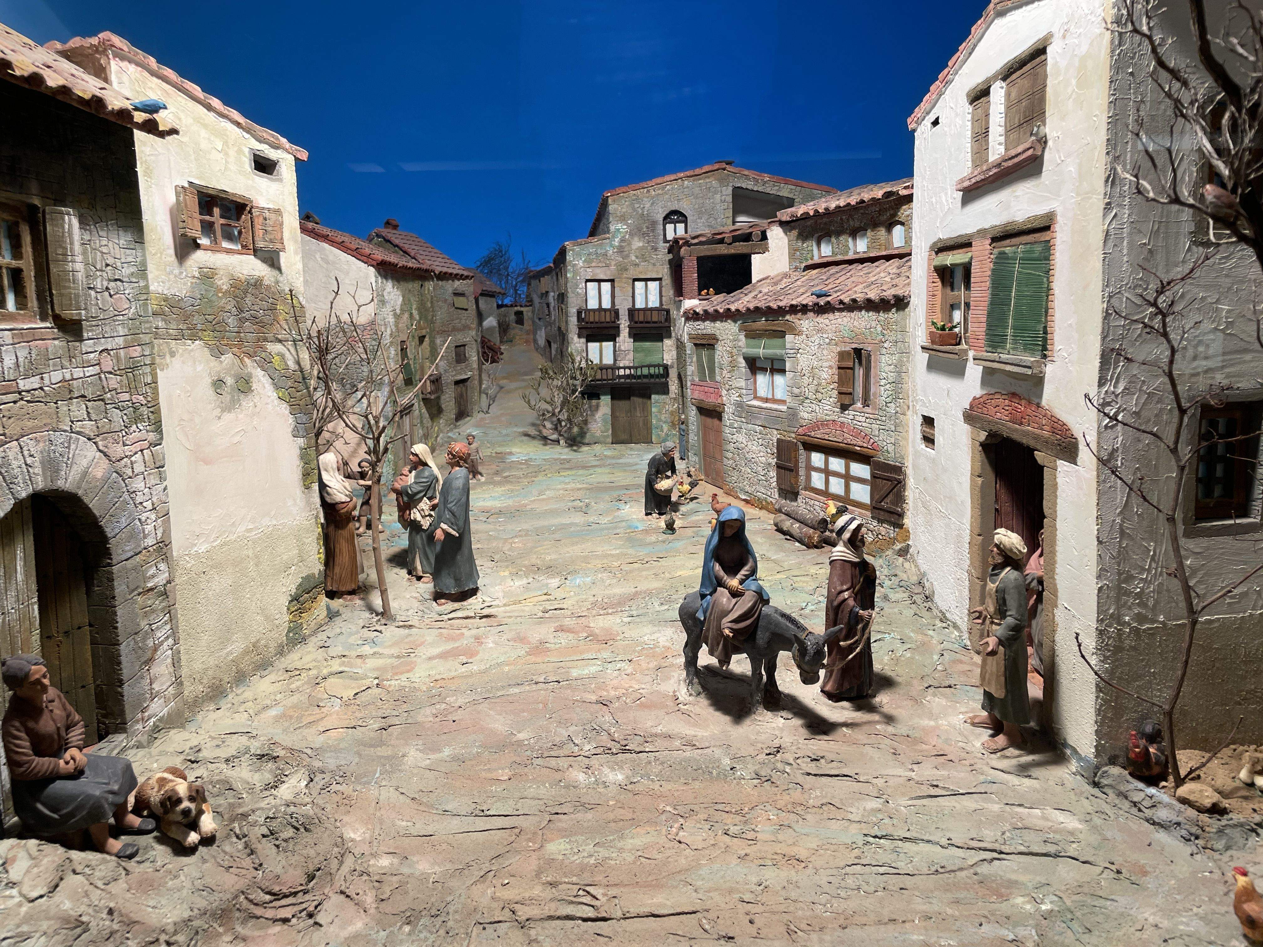 Exposició de diorames de l’Associació de Pessebristes de Rubí, Nadal 2022-23. FOTO: Estela Luengo