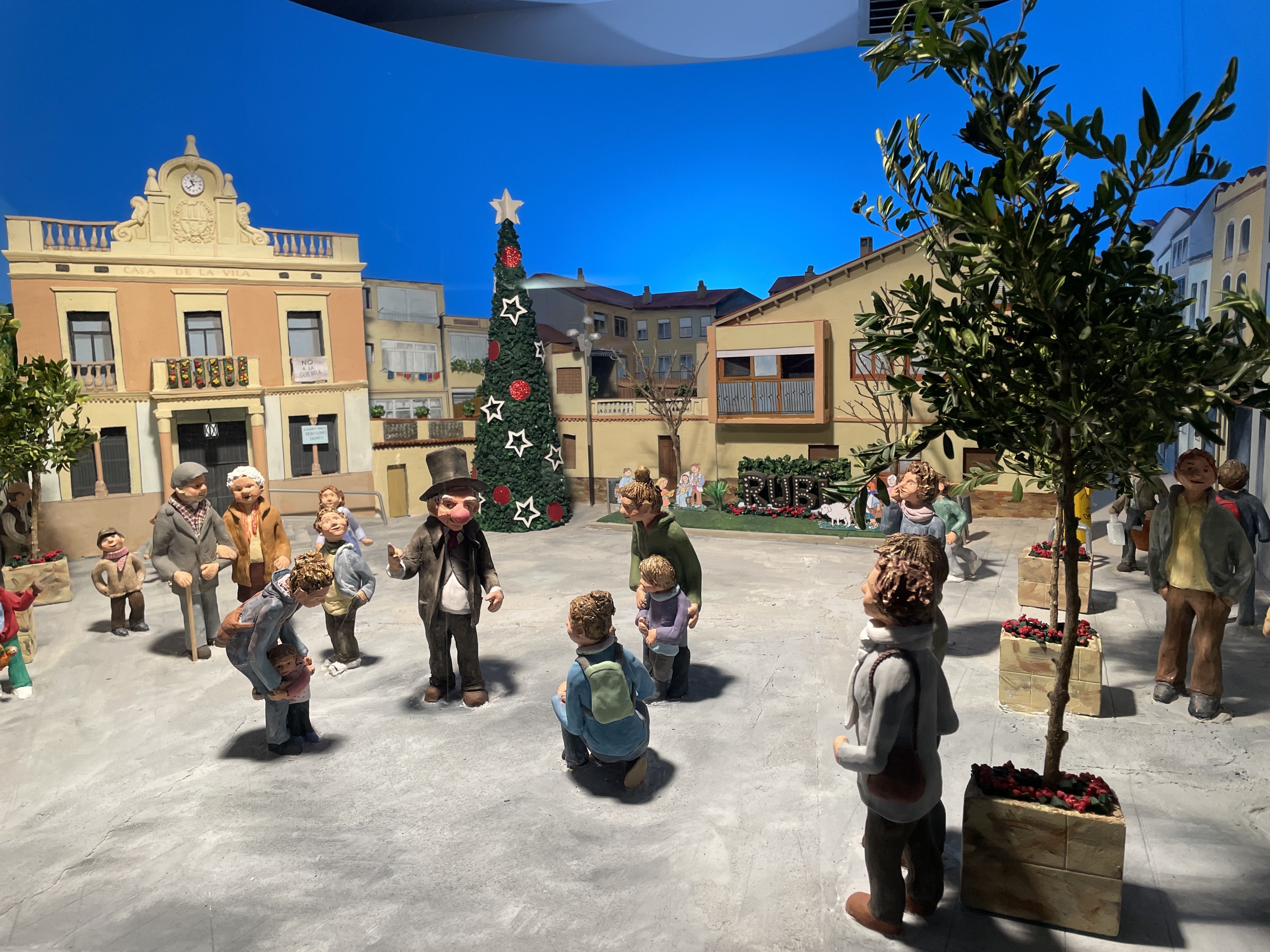 Exposició de diorames de l’Associació de Pessebristes de Rubí, Nadal 2022-23. FOTO: Estela Luengo