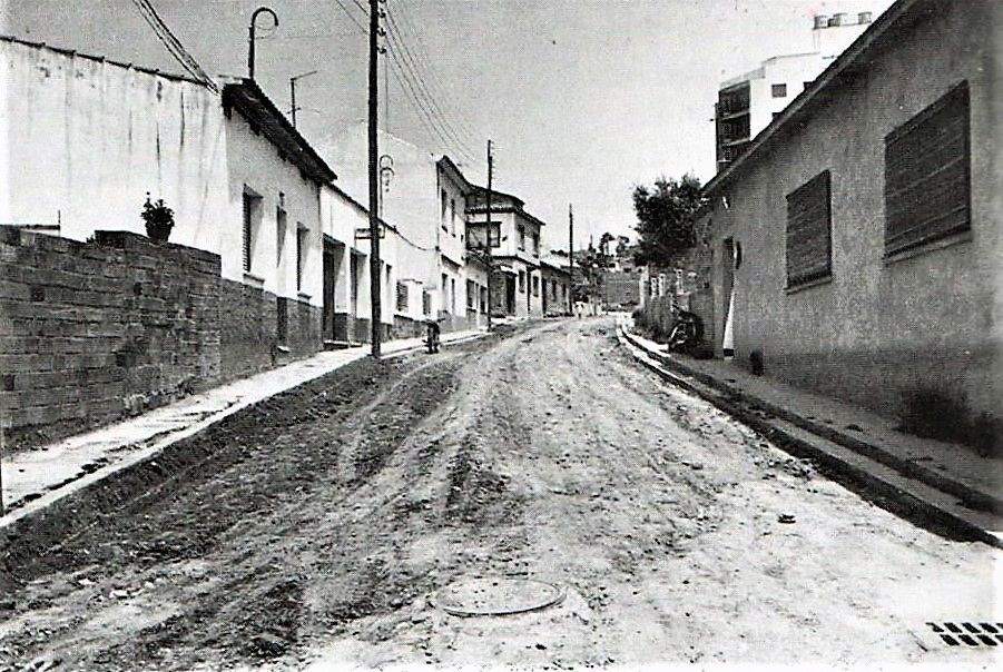 Carrer de la Pastora. FONT: '40 años de Rubí' (Autoria desconeguda)