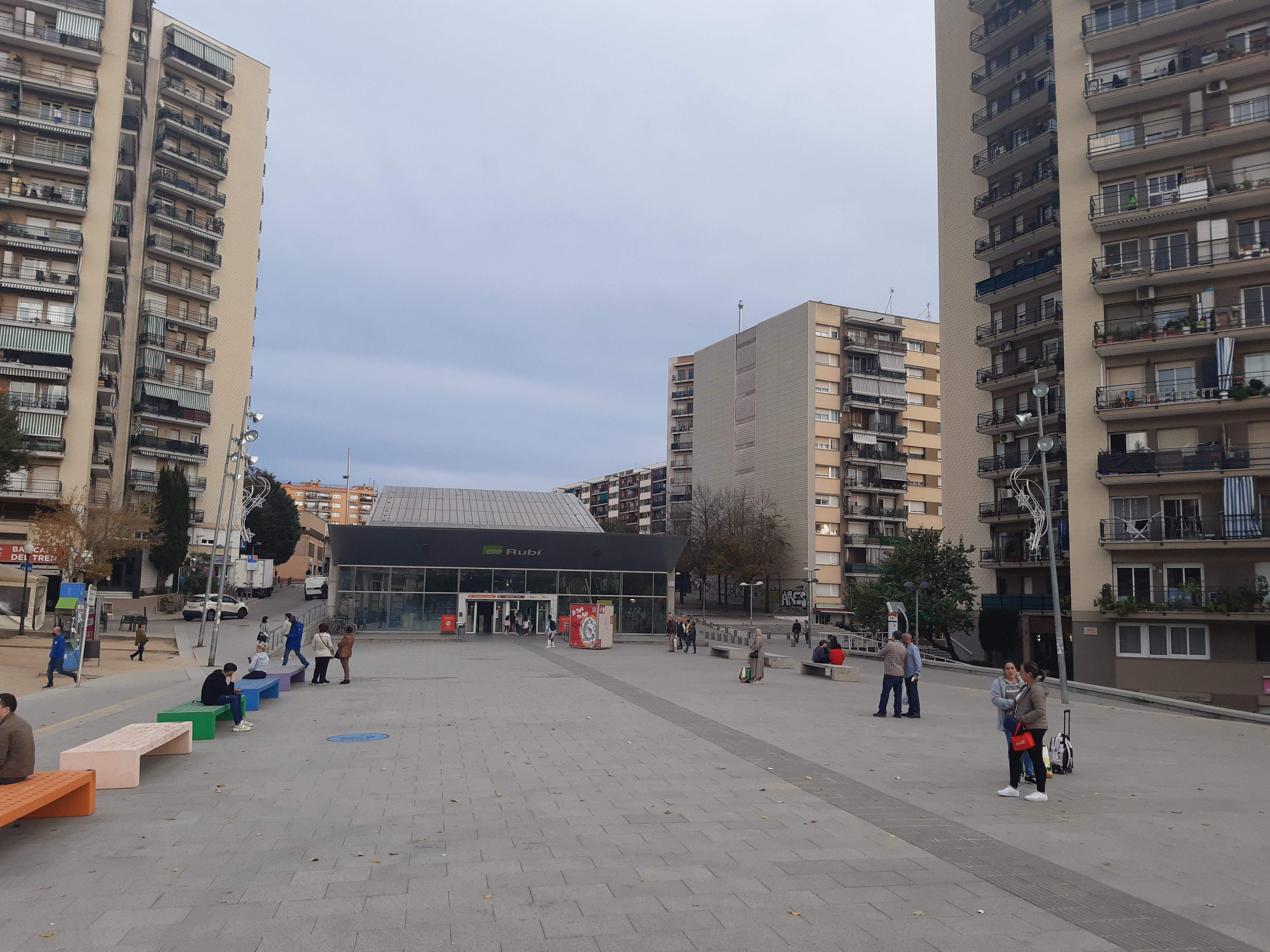 Plaça Nova Estació. FOTO: Andrea Sánchez Esteban