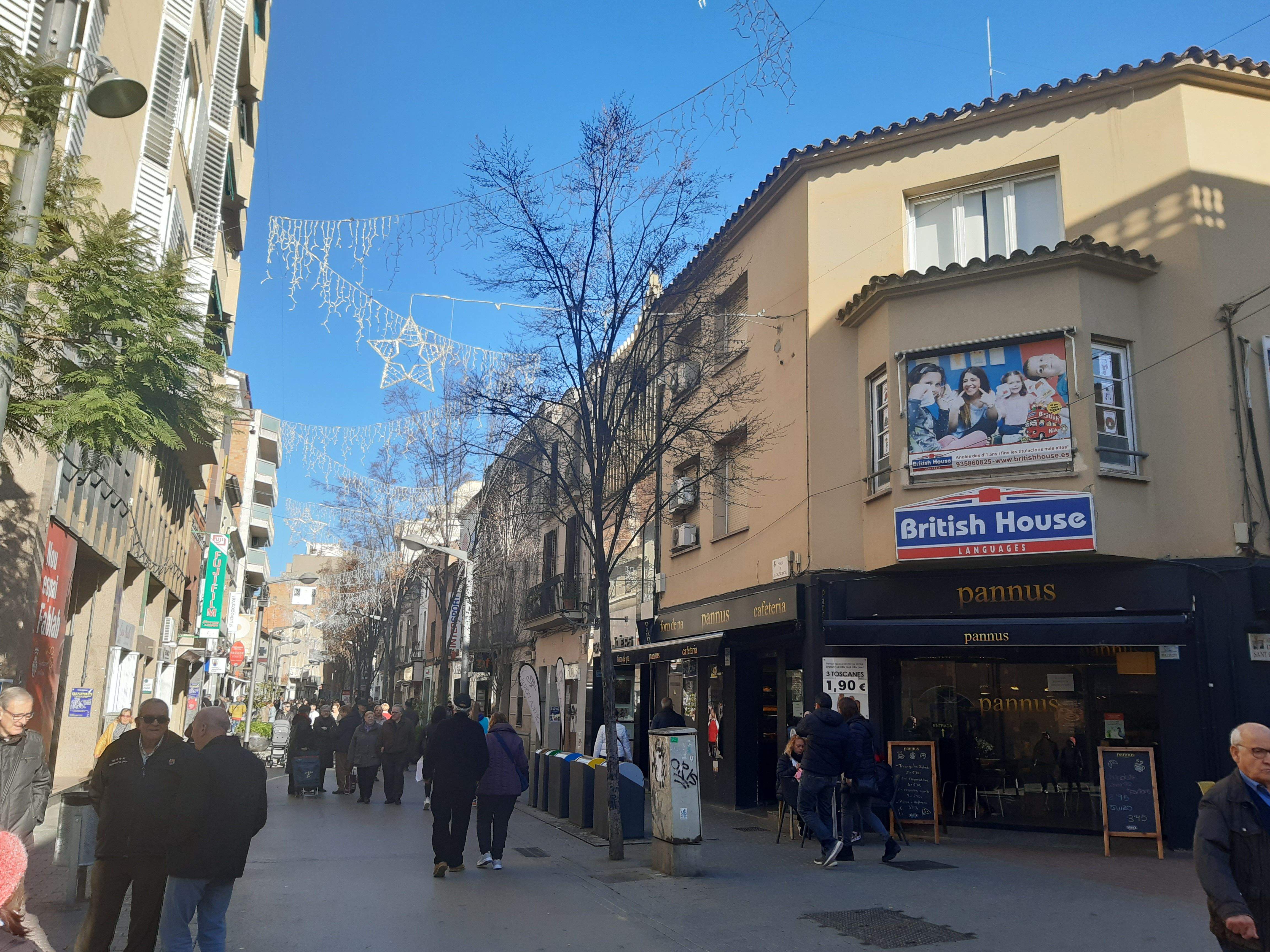 Passeig Francesc Macià de Rubí. FOTO: Andrea Sánchez Esteban
