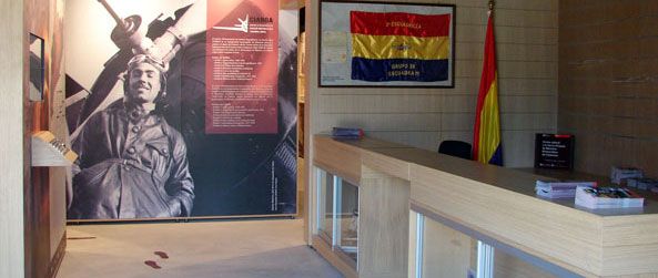 Centre d'Interpretació de l'Aviació Republicana i la Guerra Aèria. FONT: Web del CIARGA