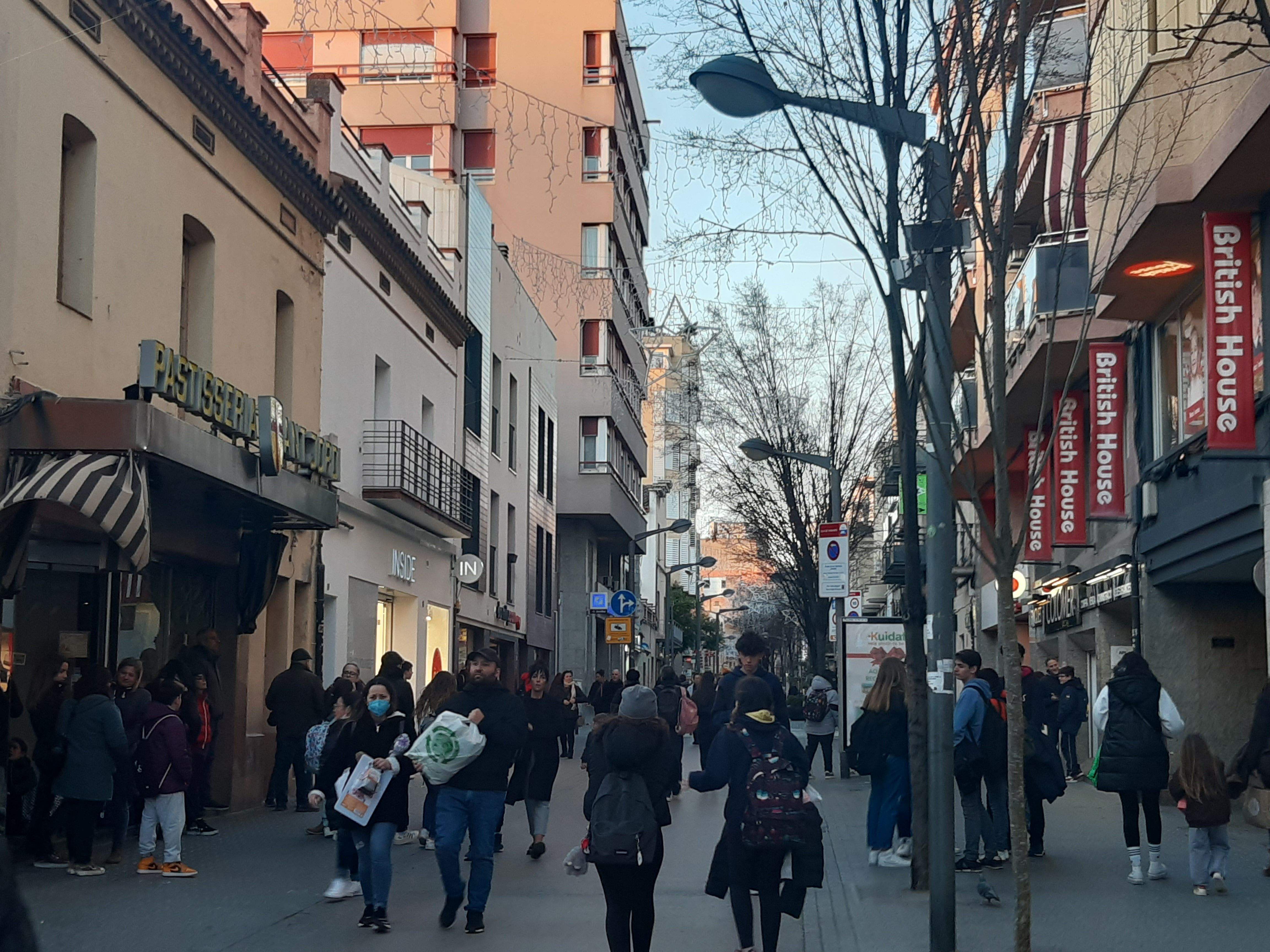 Avinguda Barcelona de Rubí. FOTO: Andrea Sánchez Esteban
