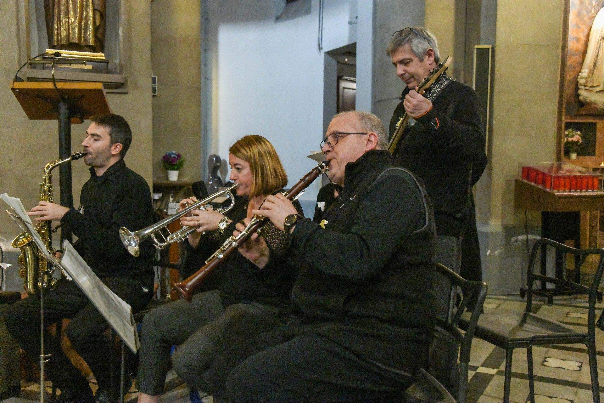 Concert de Nadal de l'escola de música municipal Pere Burés. FOTO: Ajuntament de Rubí – Localpres