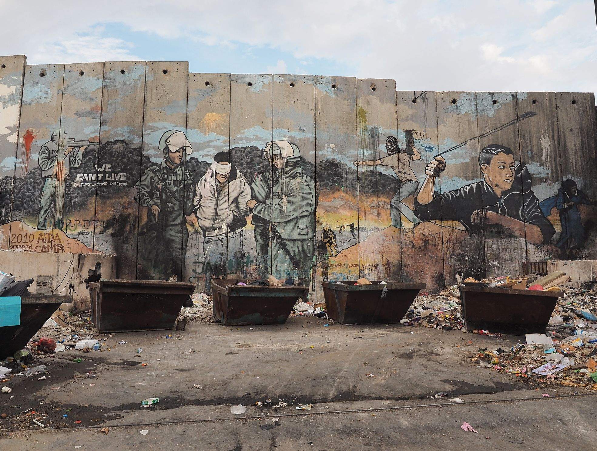 Visionat fotogràfic sobre el conflicte del poble palestí. FOTO: Laia Rissech