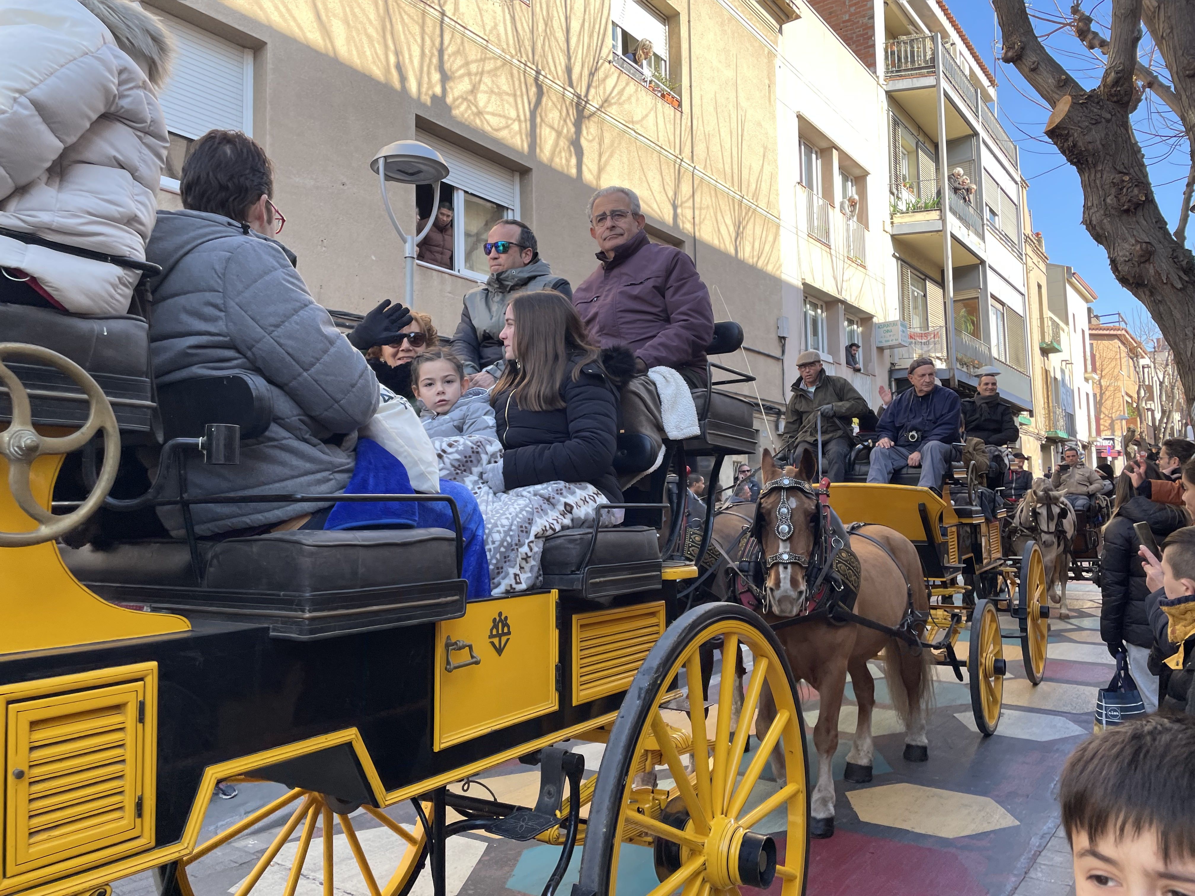 Sant Antoni Abat i la Rua dels Tres Tombs 2023. FOTO: Estela Luengo