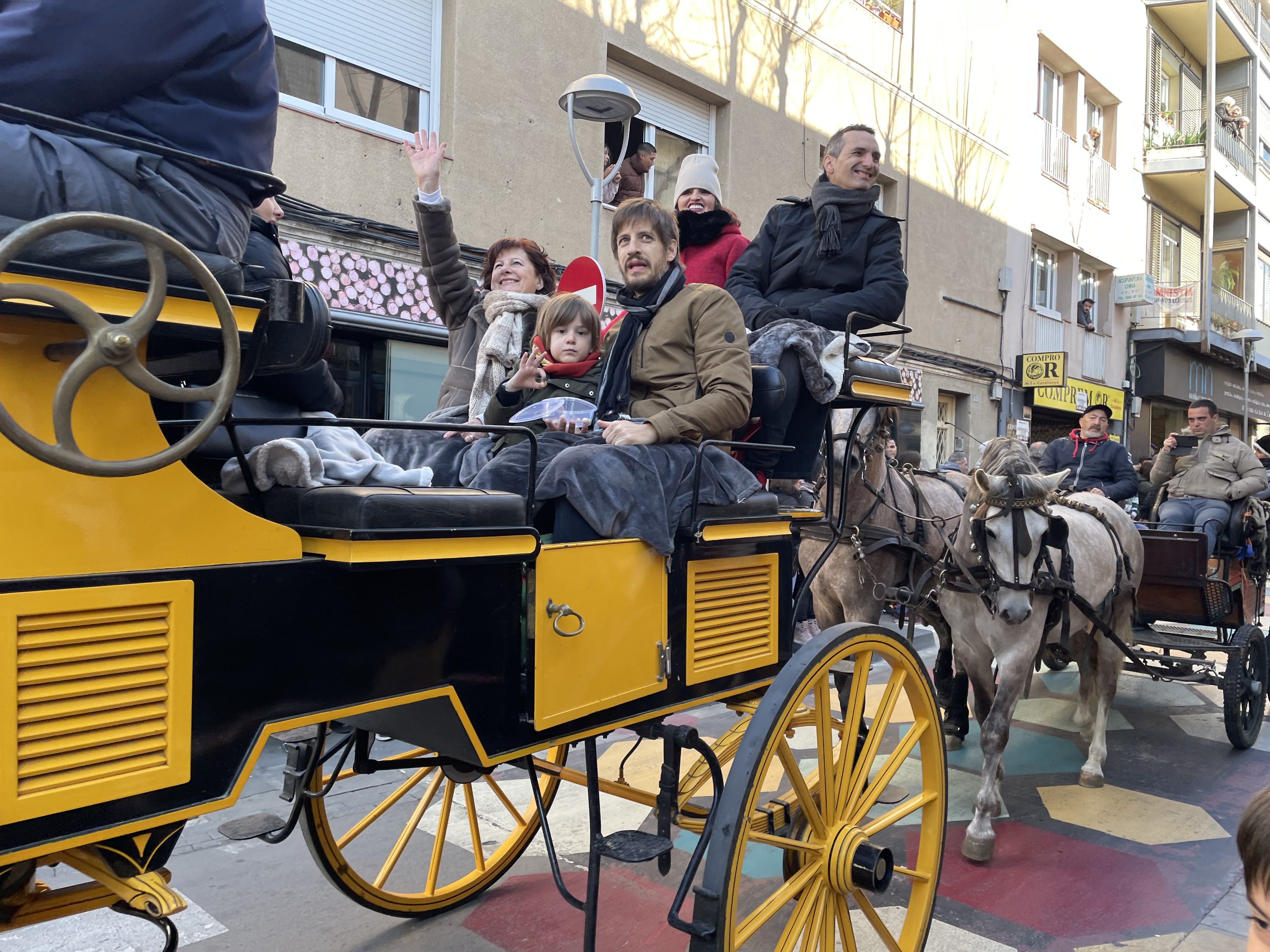 Sant Antoni Abat i la Rua dels Tres Tombs 2023. FOTO: Estela Luengo