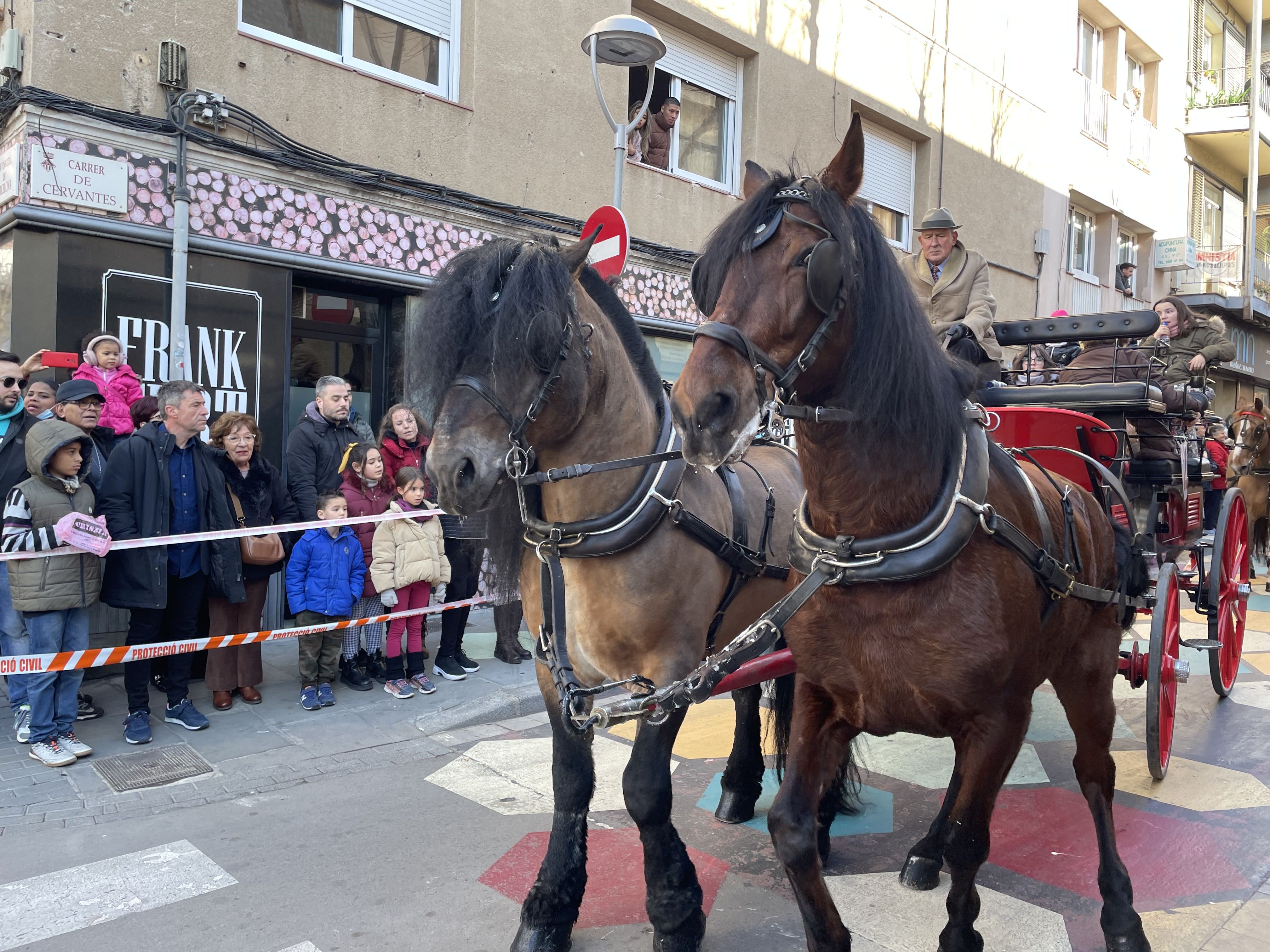 Sant Antoni Abat i la Rua dels Tres Tombs 2023. FOTO: Estela Luengo