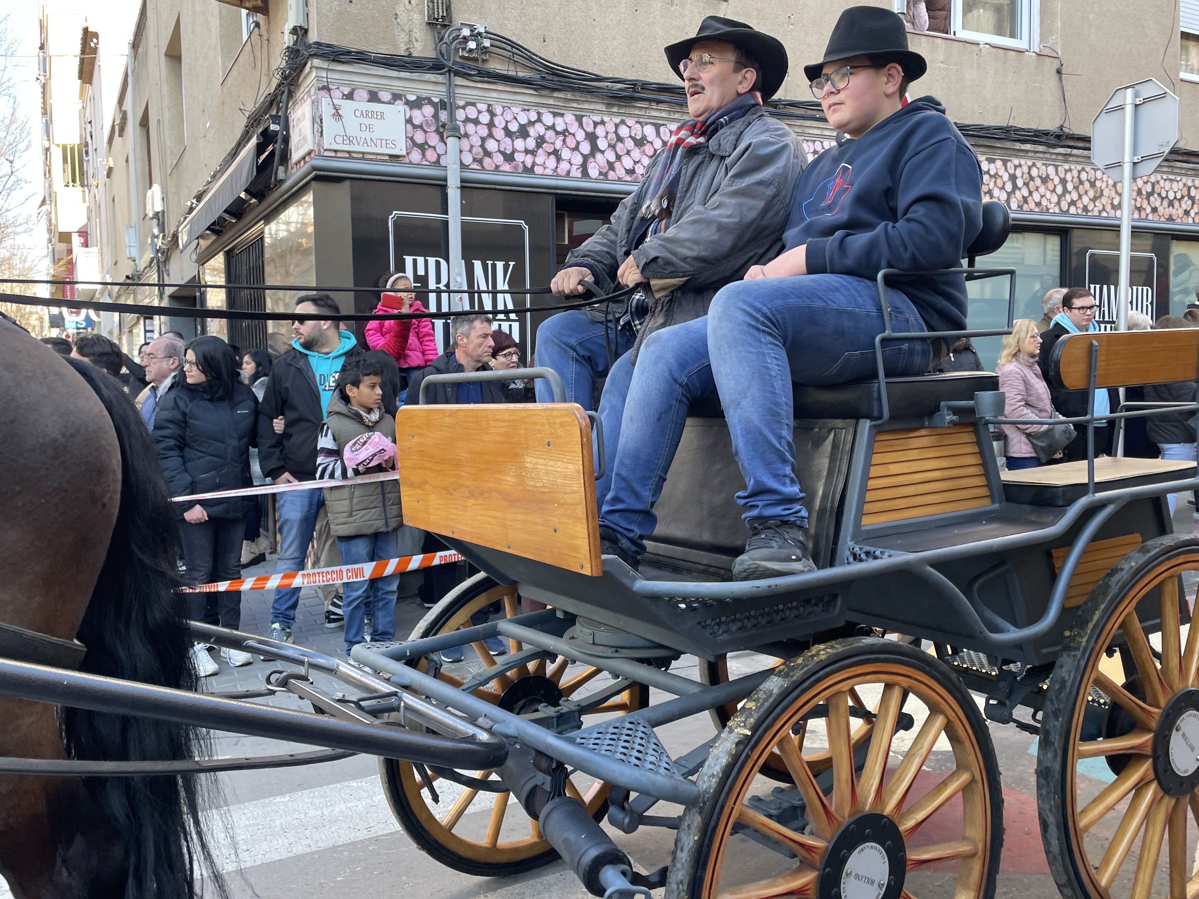 Sant Antoni Abat i la Rua dels Tres Tombs 2023. FOTO: Estela Luengo