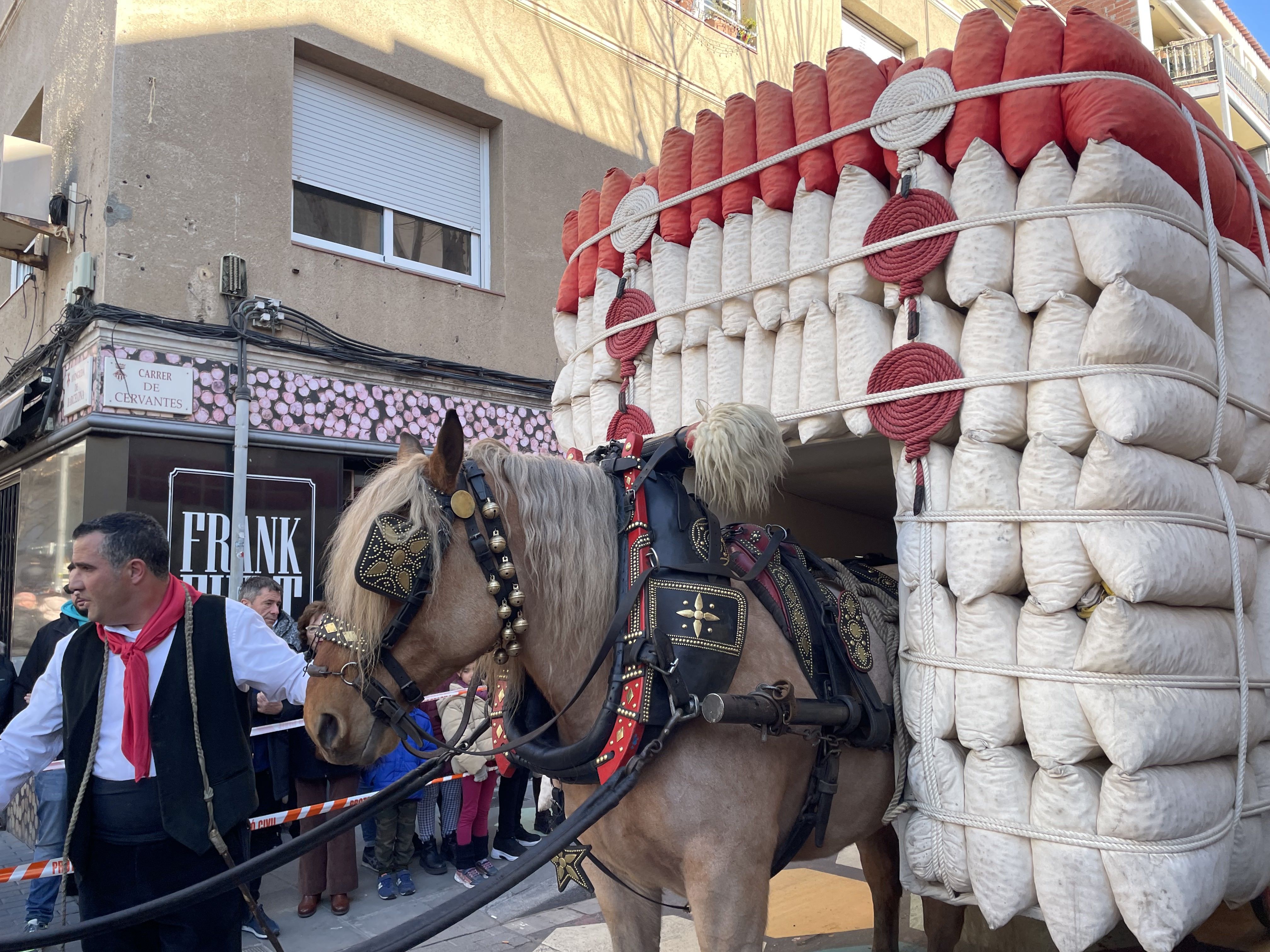 Sant Antoni Abat i la Rua dels Tres Tombs 2023. FOTO: Estela Luengo