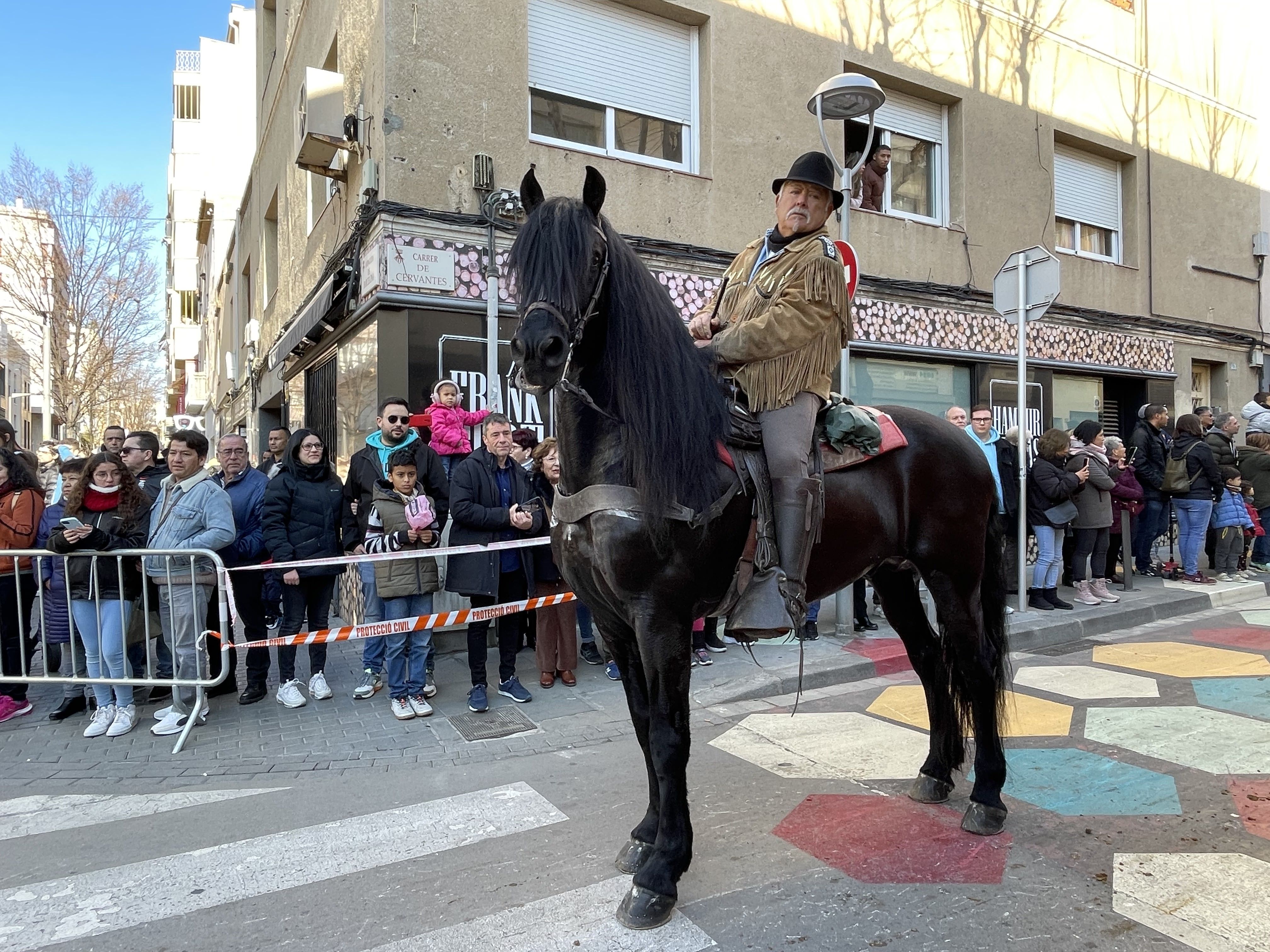 Sant Antoni Abat i la Rua dels Tres Tombs 2023. FOTO: Estela Luengo