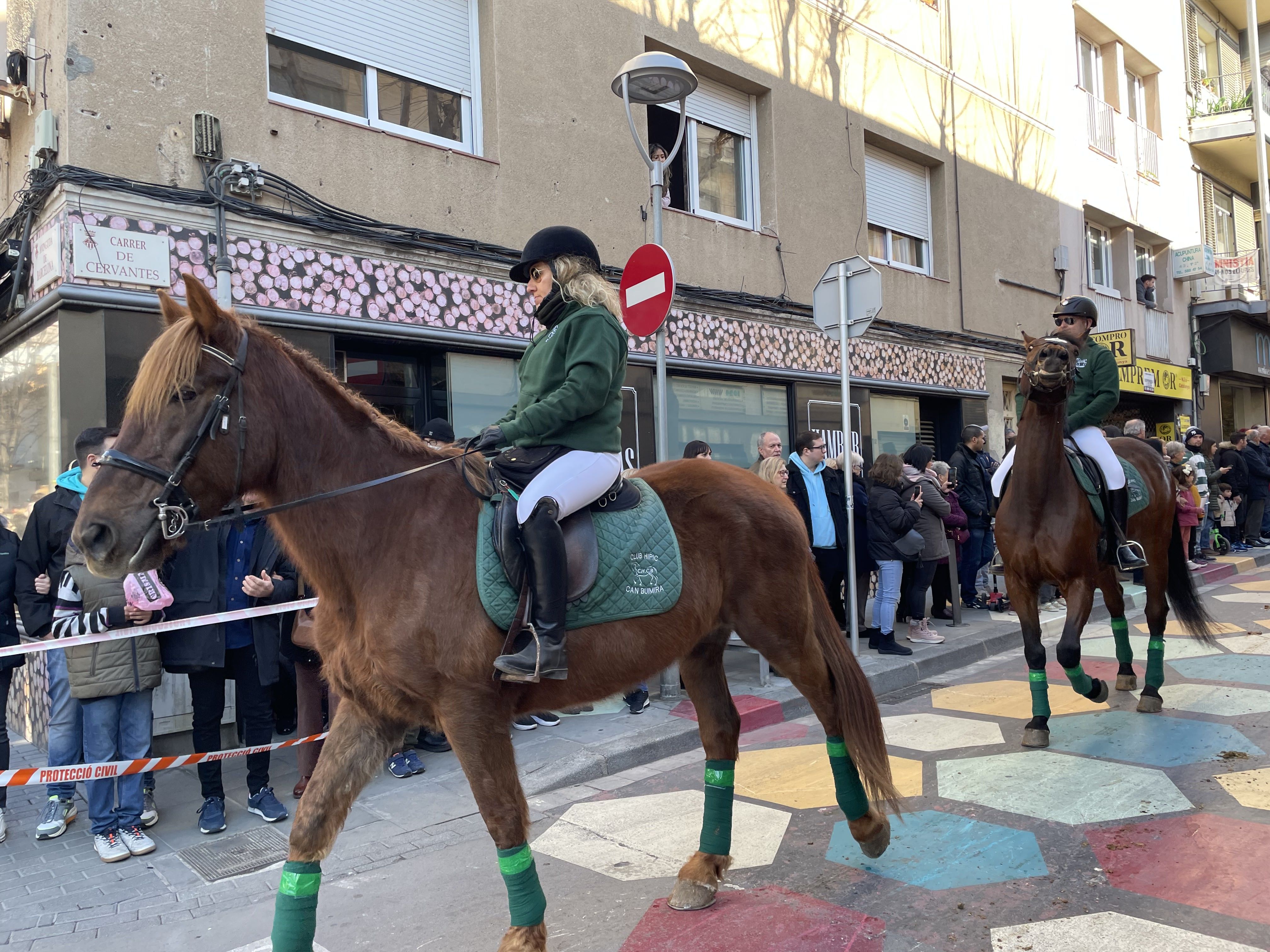 Sant Antoni Abat i la Rua dels Tres Tombs 2023. FOTO: Estela Luengo