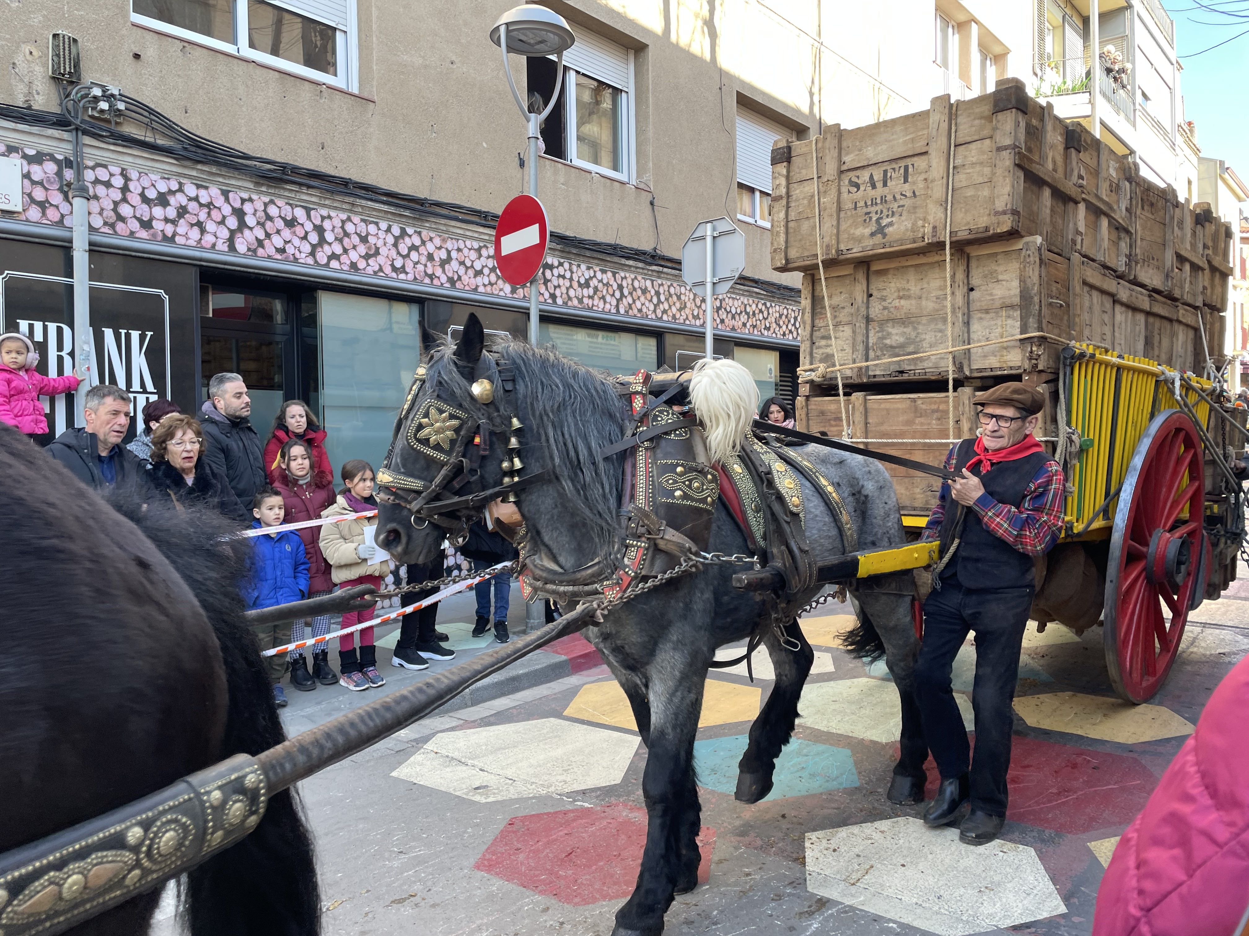 Sant Antoni Abat i la Rua dels Tres Tombs 2023. FOTO: Estela Luengo