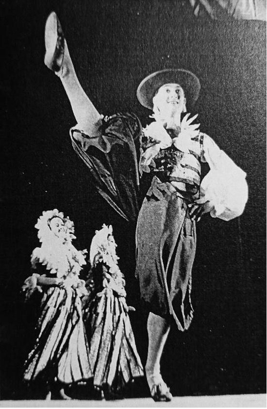 Joan Fosas ballant el “Bolero mallorquí”. Foto: Josep M. Roset