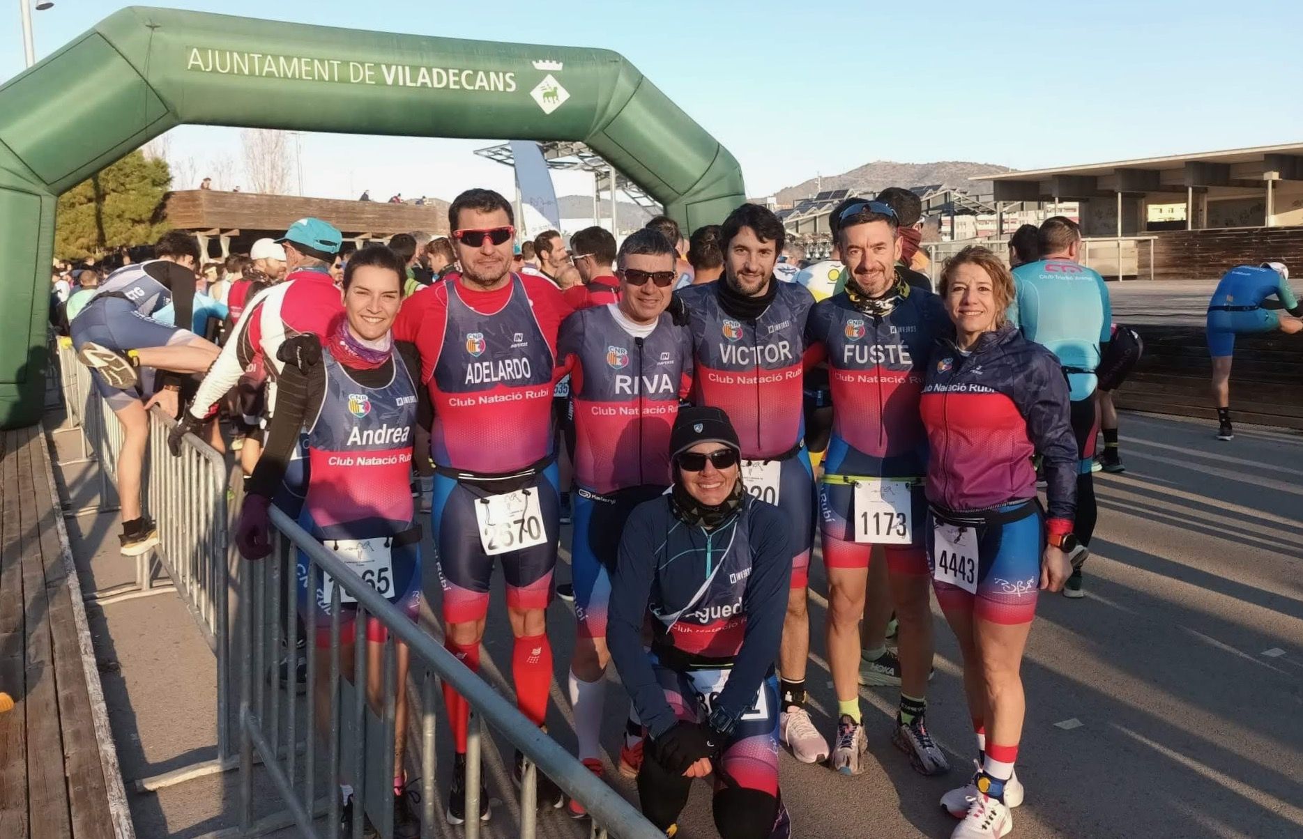 Esportistes representants del CN Rubí en el VI Duatló Viladecans 2023. FOTO: Cedida Esportistes representants del CN Rubí en el VI Duatló Viladecans 2023. FOTO: Cedida