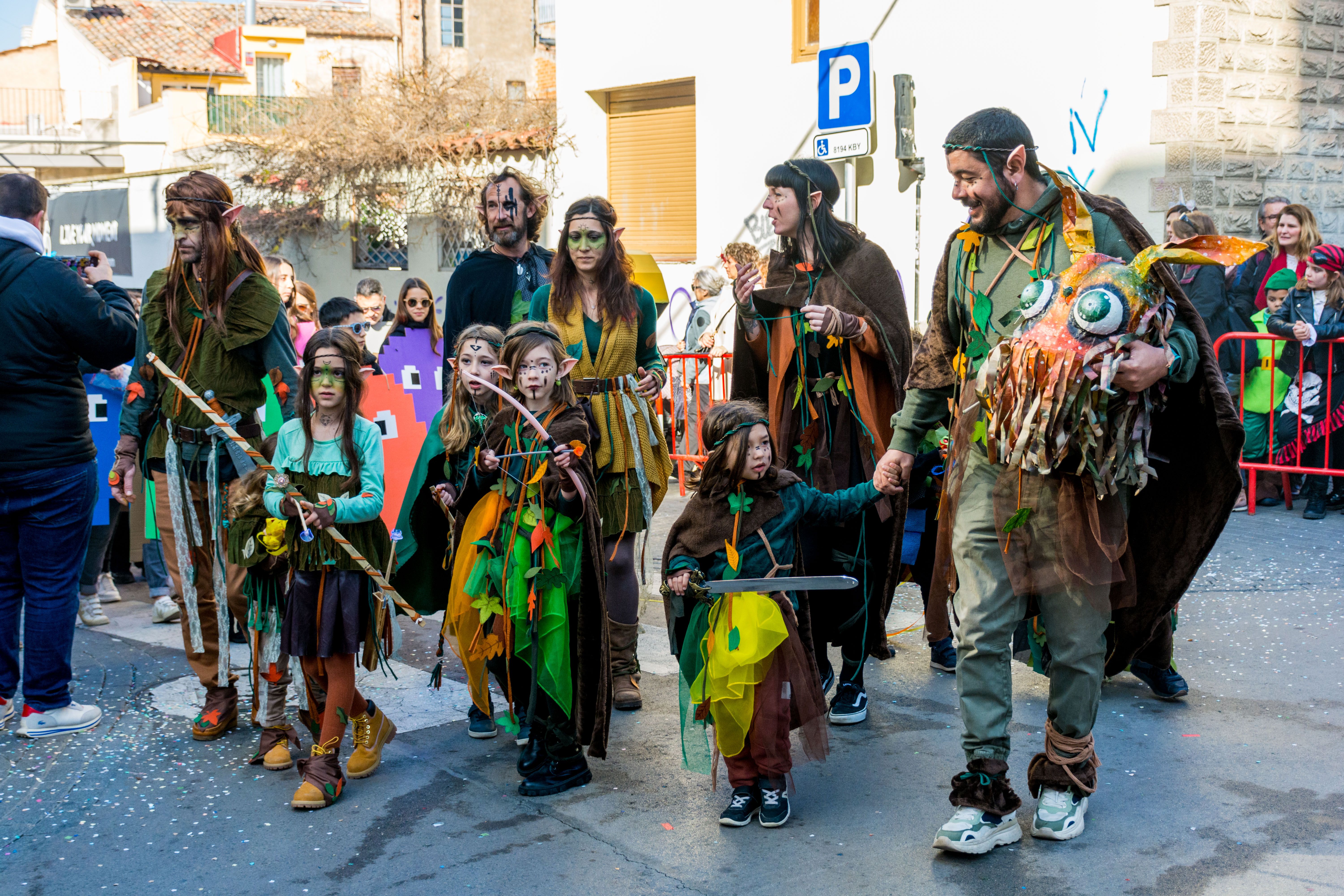 Rua infantil del Carnaval 2023. FOTO: Carmelo Jiménez