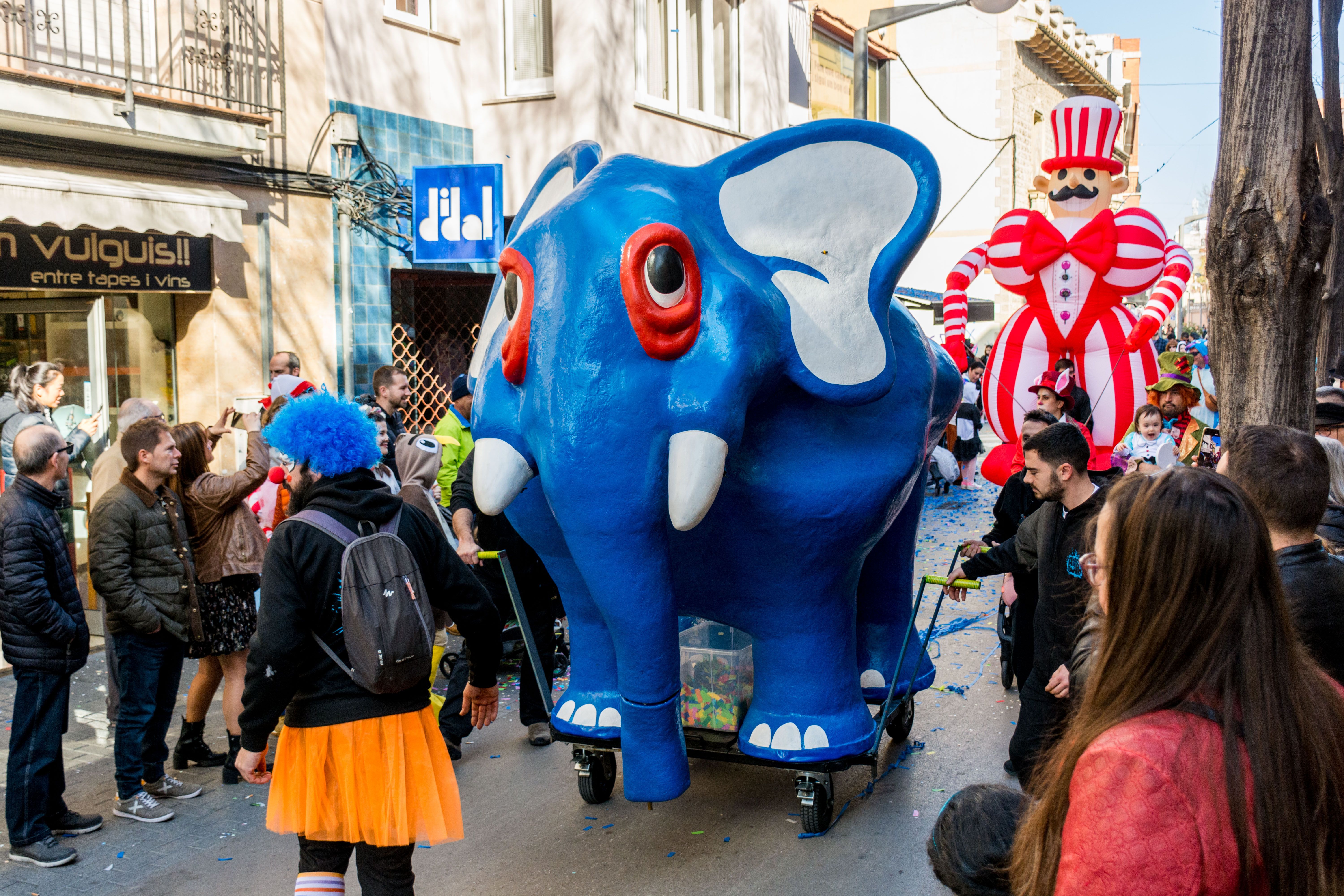 Rua infantil del Carnaval 2023. FOTO: Carmelo Jiménez