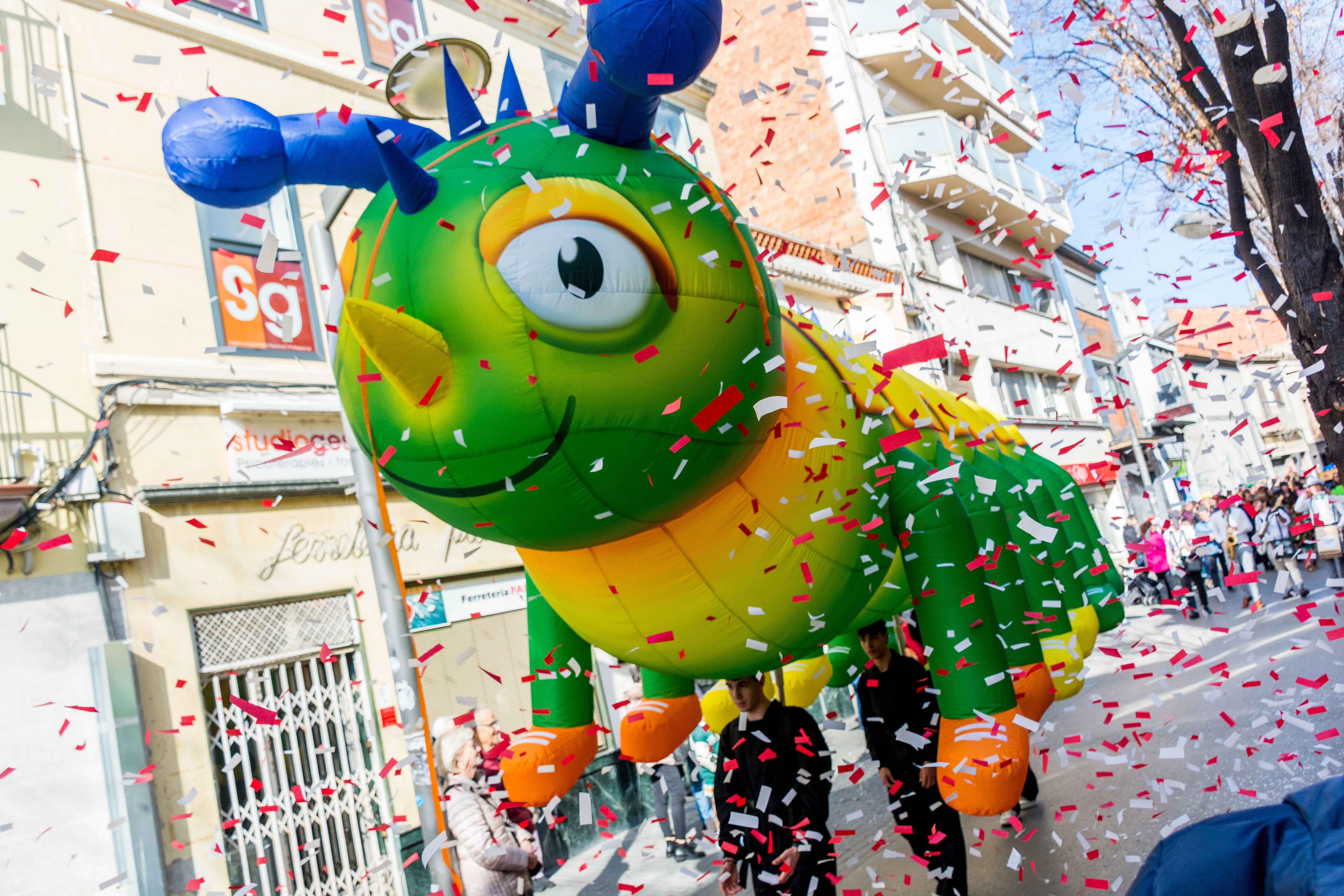 Rua infantil del Carnaval 2023. FOTO: Carmelo Jiménez