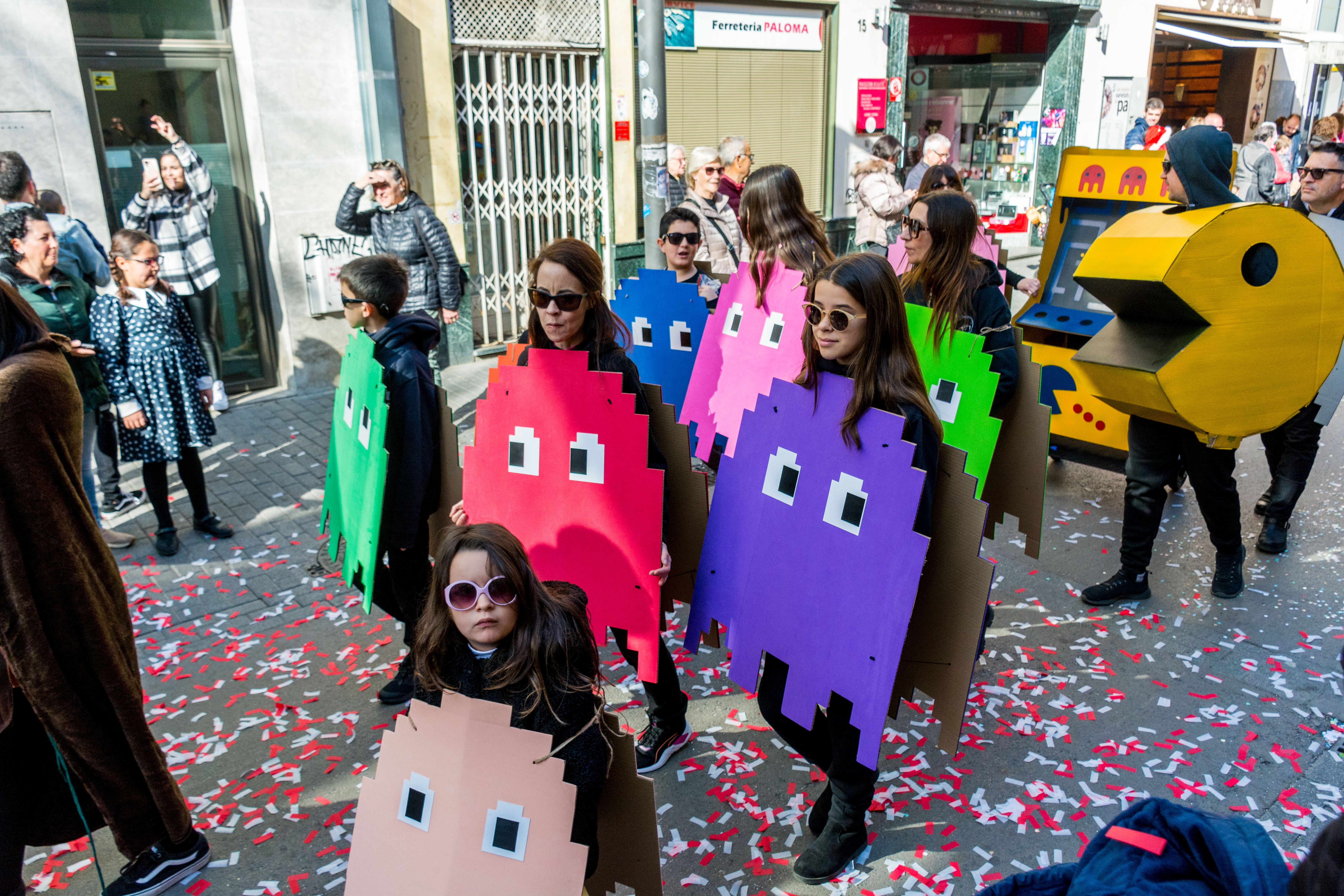 Rua infantil del Carnaval 2023. FOTO: Carmelo Jiménez