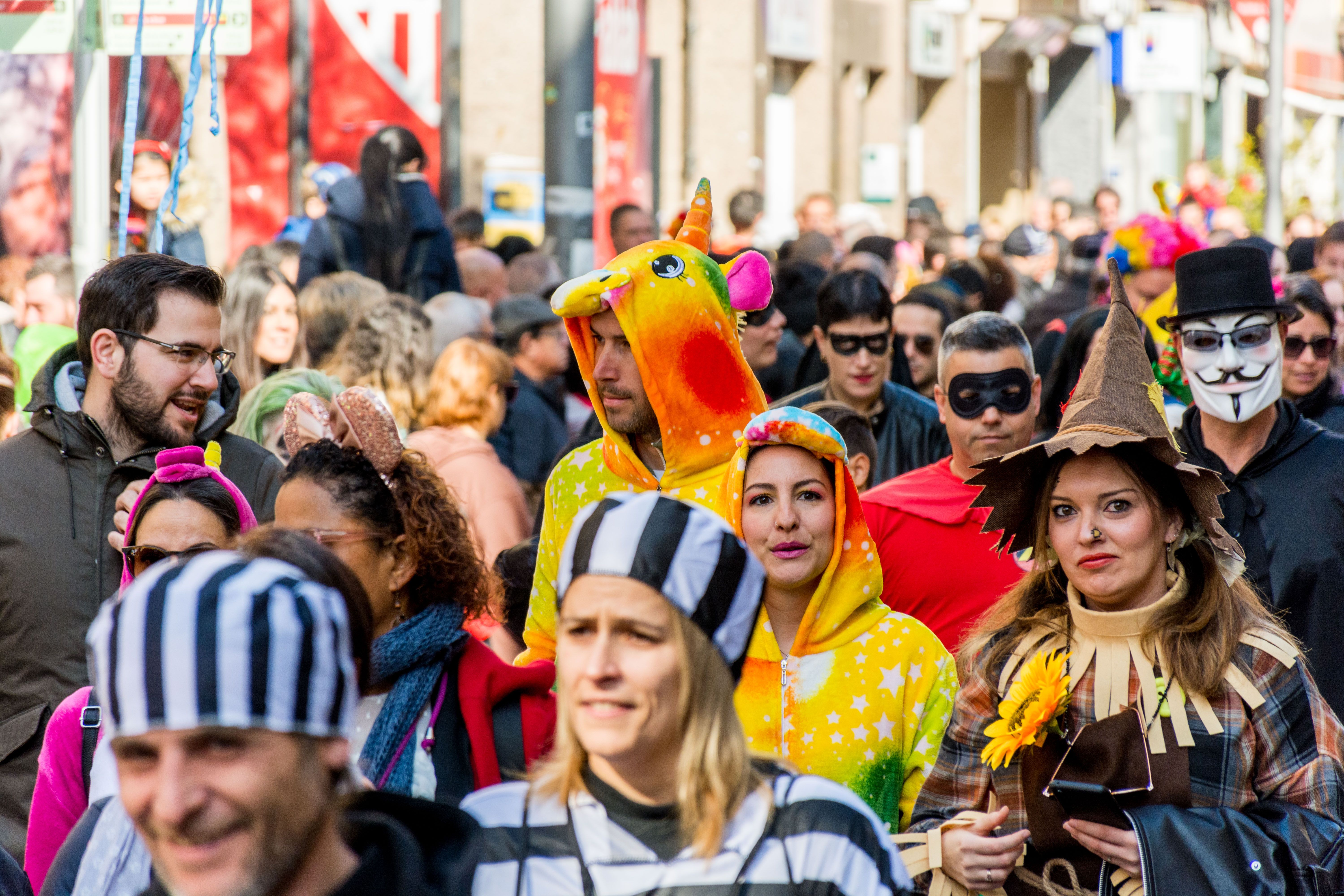 Rua infantil del Carnaval 2023. FOTO: Carmelo Jiménez