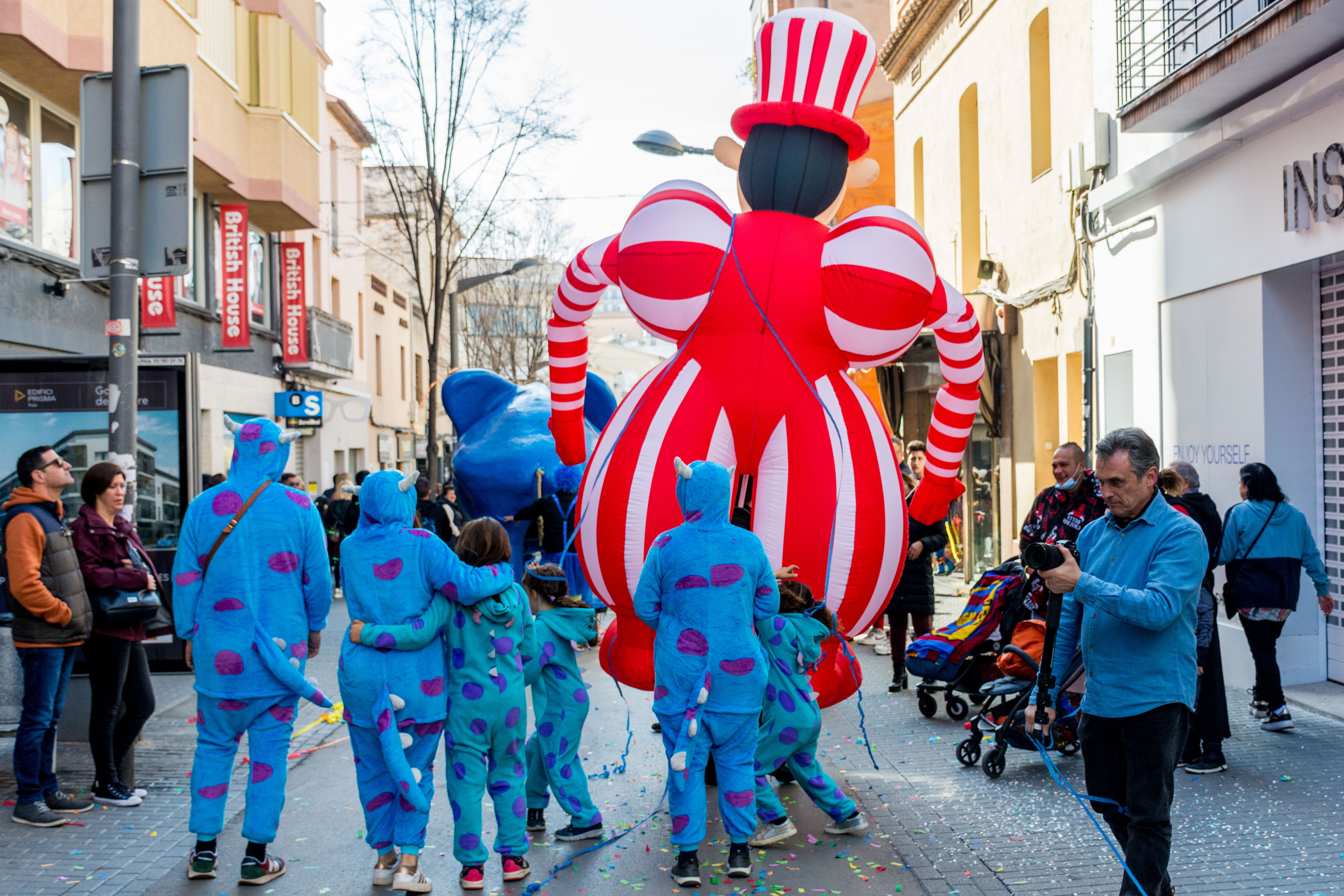 Rua infantil del Carnaval 2023. FOTO: Carmelo Jiménez