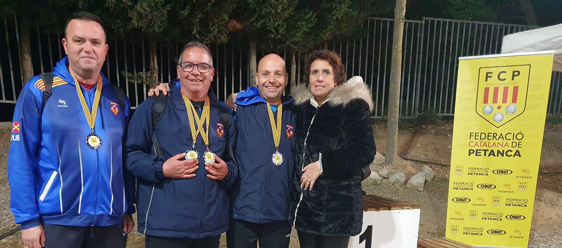 Subcampions masculins de Catalunya de la UP Les Torres-Rubí. FOTO: Cedida