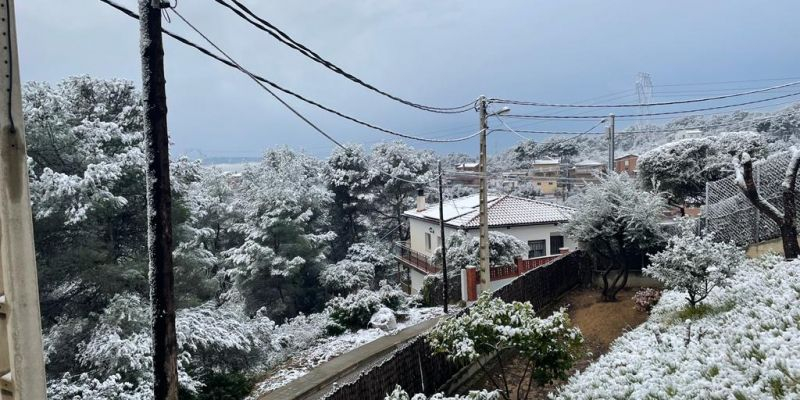 Neu a Castellnou. FOTO: Estela Luengo Neu a Castellnou. FOTO: Estela Luengo