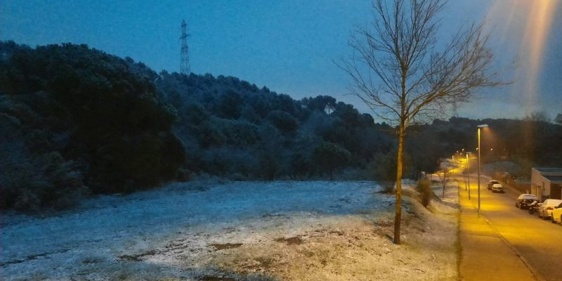 Neu a Sant Muç. FOTO: Bernat Bella Neu a Sant Muç. FOTO: Bernat Bella