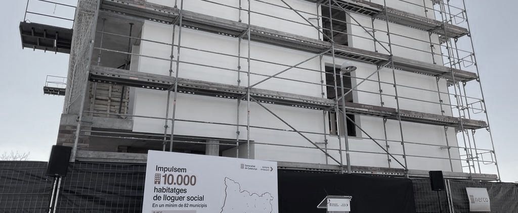 Habitage de lloguer assequible al carrer Marconi de Rubí. FOTO: NHS Habitage de lloguer assequible al carrer Marconi de Rubí. FOTO: NHS