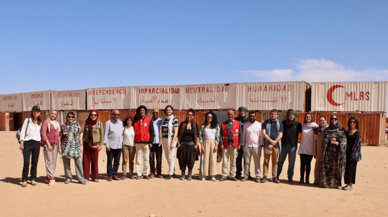 Visita a la Lluna vermella del Sáhara. FOTO: Ajuntament de Rubí