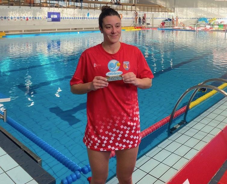 Amanda Triviño va ser distingida com a Most Valuable Player (MVP). FOTO: CN Rubí Amanda Triviño va ser distingida com a Most Valuable Player (MVP). FOTO: CN Rubí