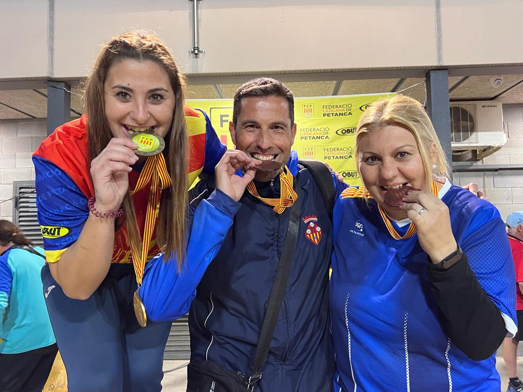 D'esquerra a dreta: Diana Castro, Víctor Garcia i Silvia Garcés. FOTO: UP Les Torres-Rubí