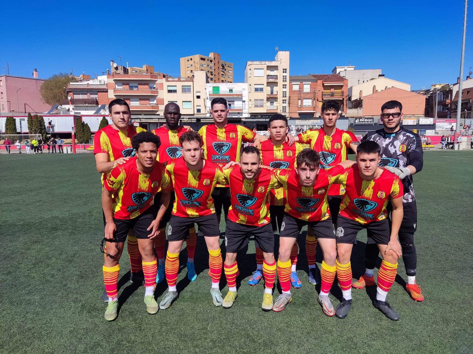 Els jugadors del Veinti. FOTO: Cedida