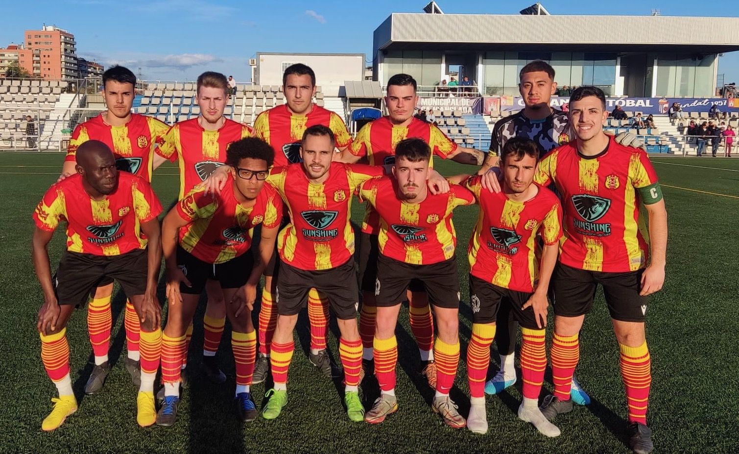 Els jugadors del Veinti. FOTO: Cedida