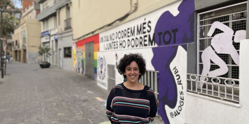 Marina Dolset, candidata de l'AUP a les eleccions municipals. FOTO: NHS