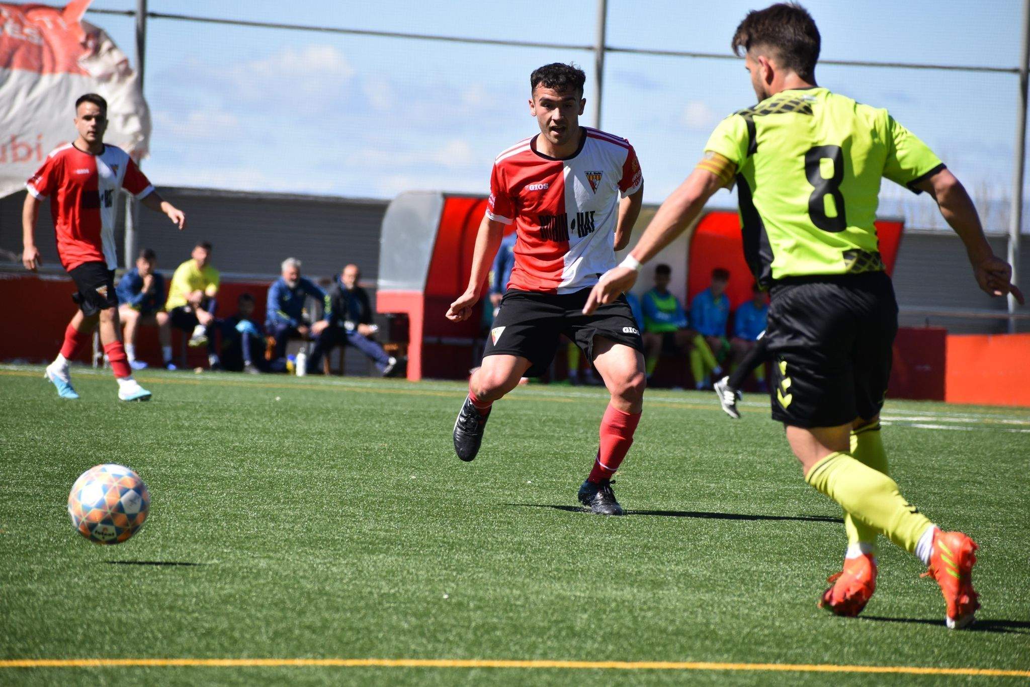 El UE Rubí contra el Sabadell C.E el cap de setmana de l'1 i 2 de març. FOTO:  Eric Sales