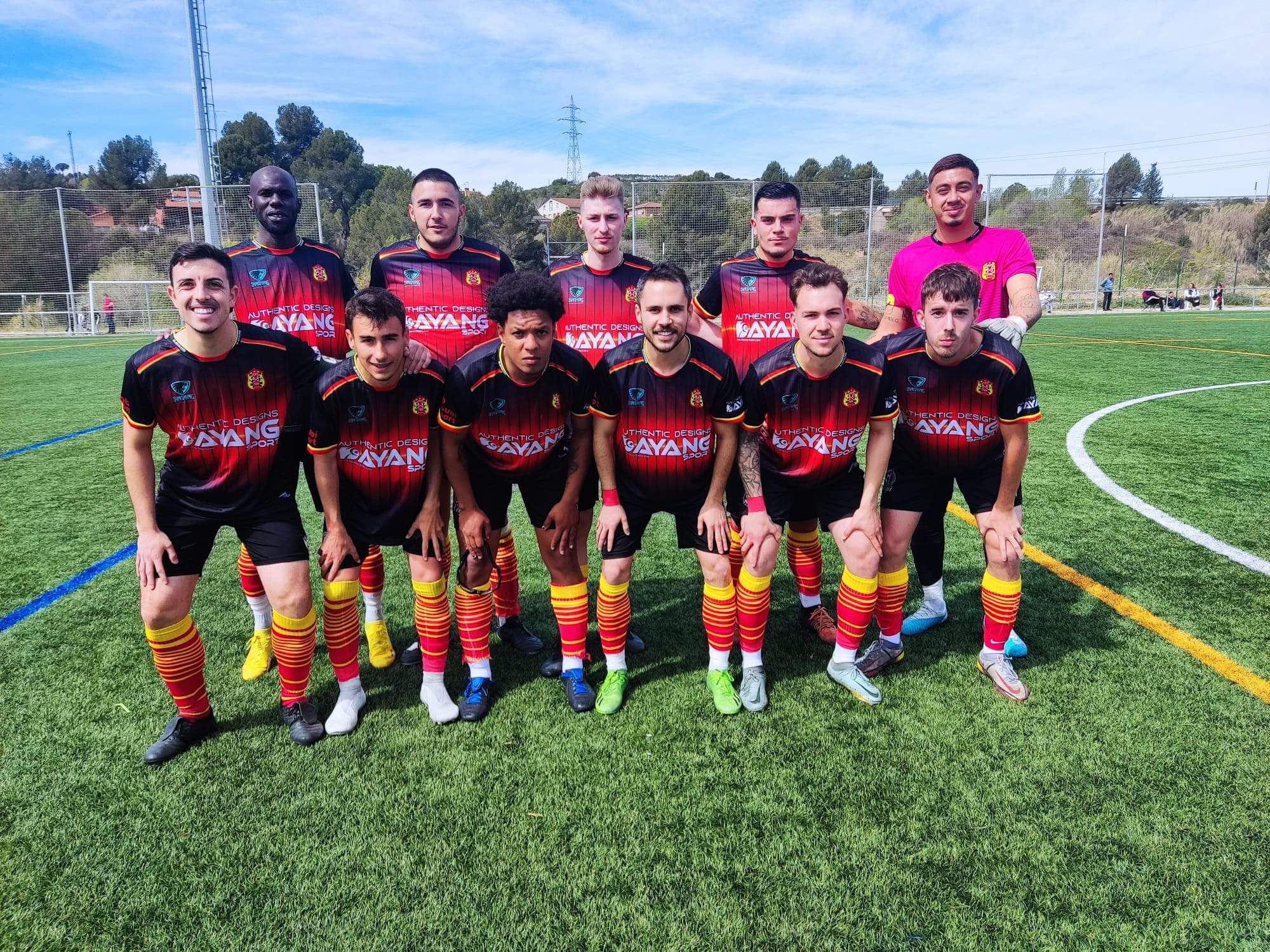 Els jugadors del Veinti. FOTO: Cedida