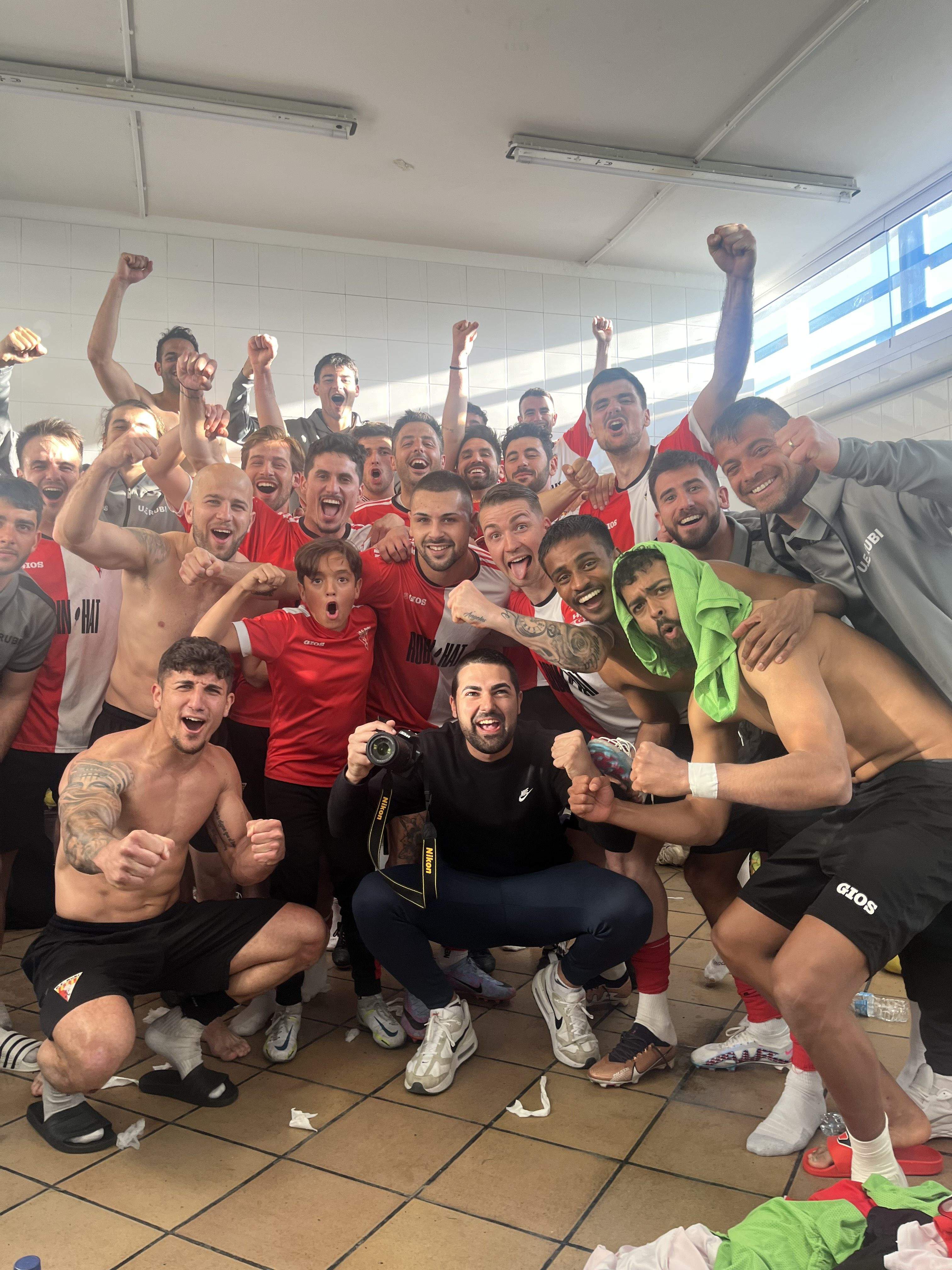 El primer equip del Rubí s'emporta la victòria fora de casa. FOTO: Cedida El primer equip del Rubí s'emporta la victòria fora de casa. FOTO: Cedida