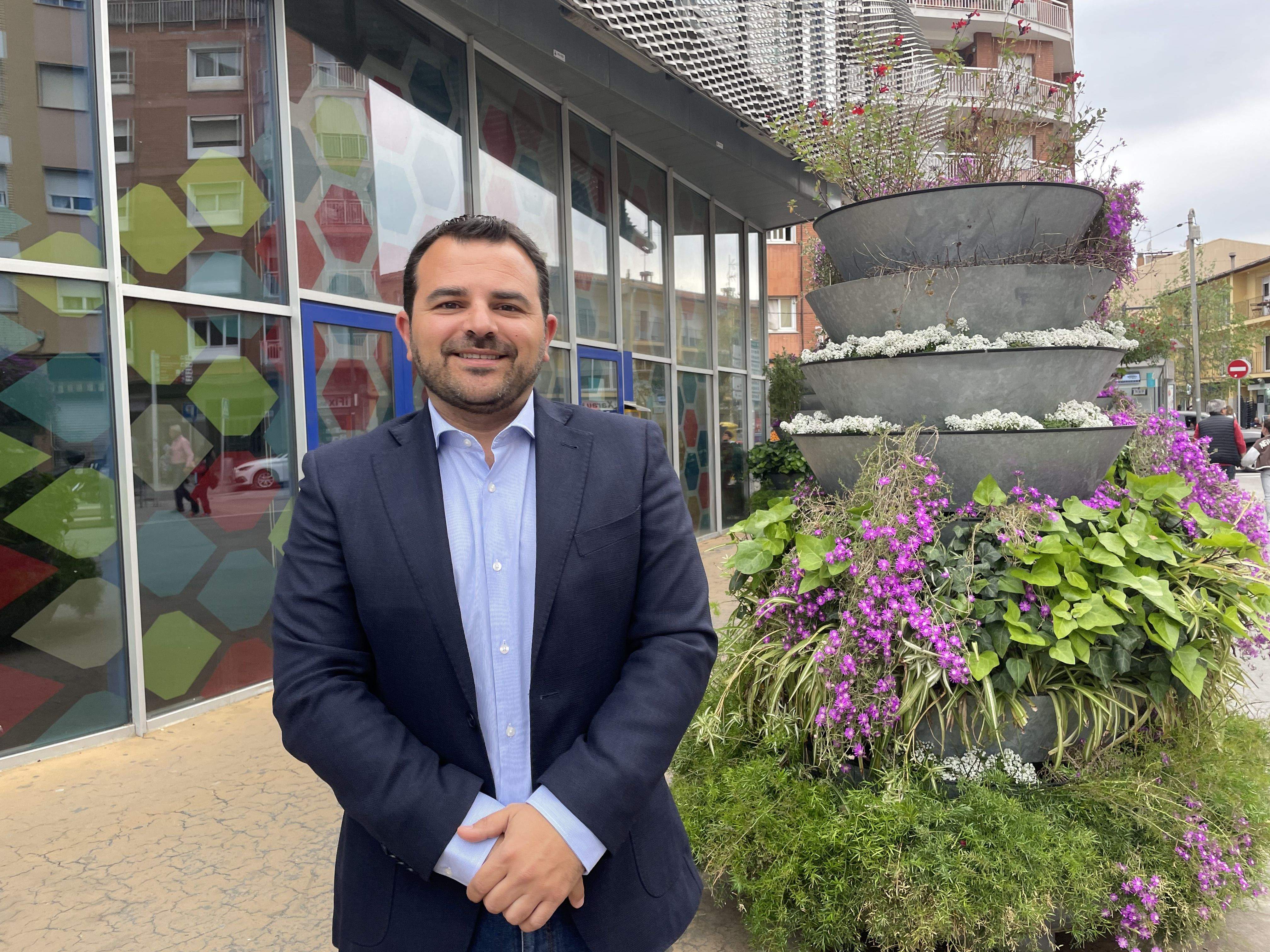 Roberto Martín, candidat de Ciutadans a Rubí: FOTO: E.L.