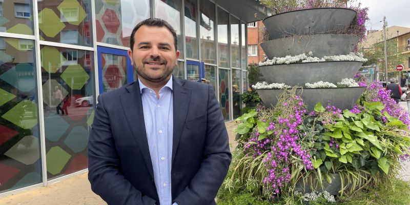 Roberto Martín, candidat de Ciutadans a Rubí: FOTO: E.L.