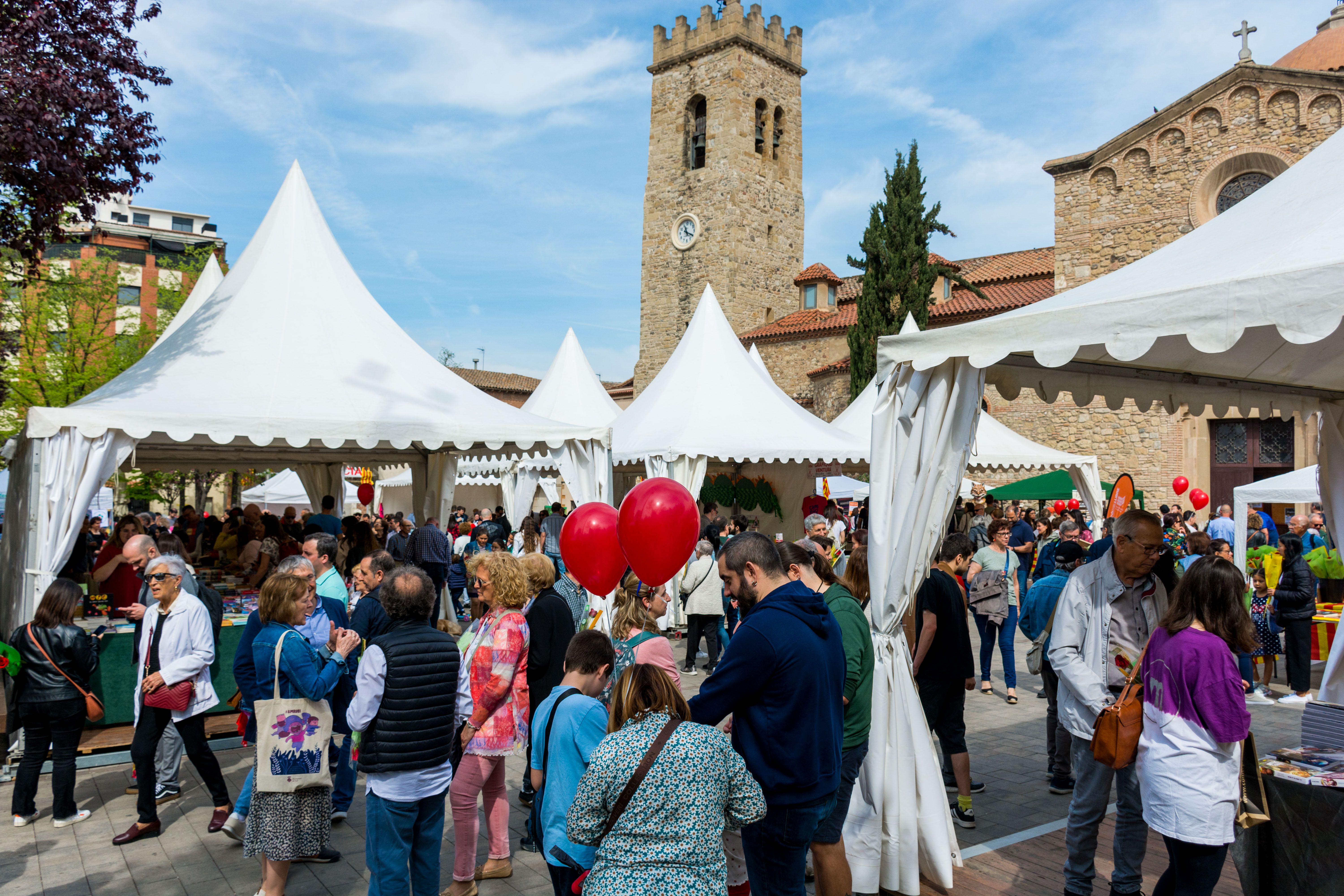 Sant Jordi 2023 a Rubí. FOTO: Carmelo Jiménez