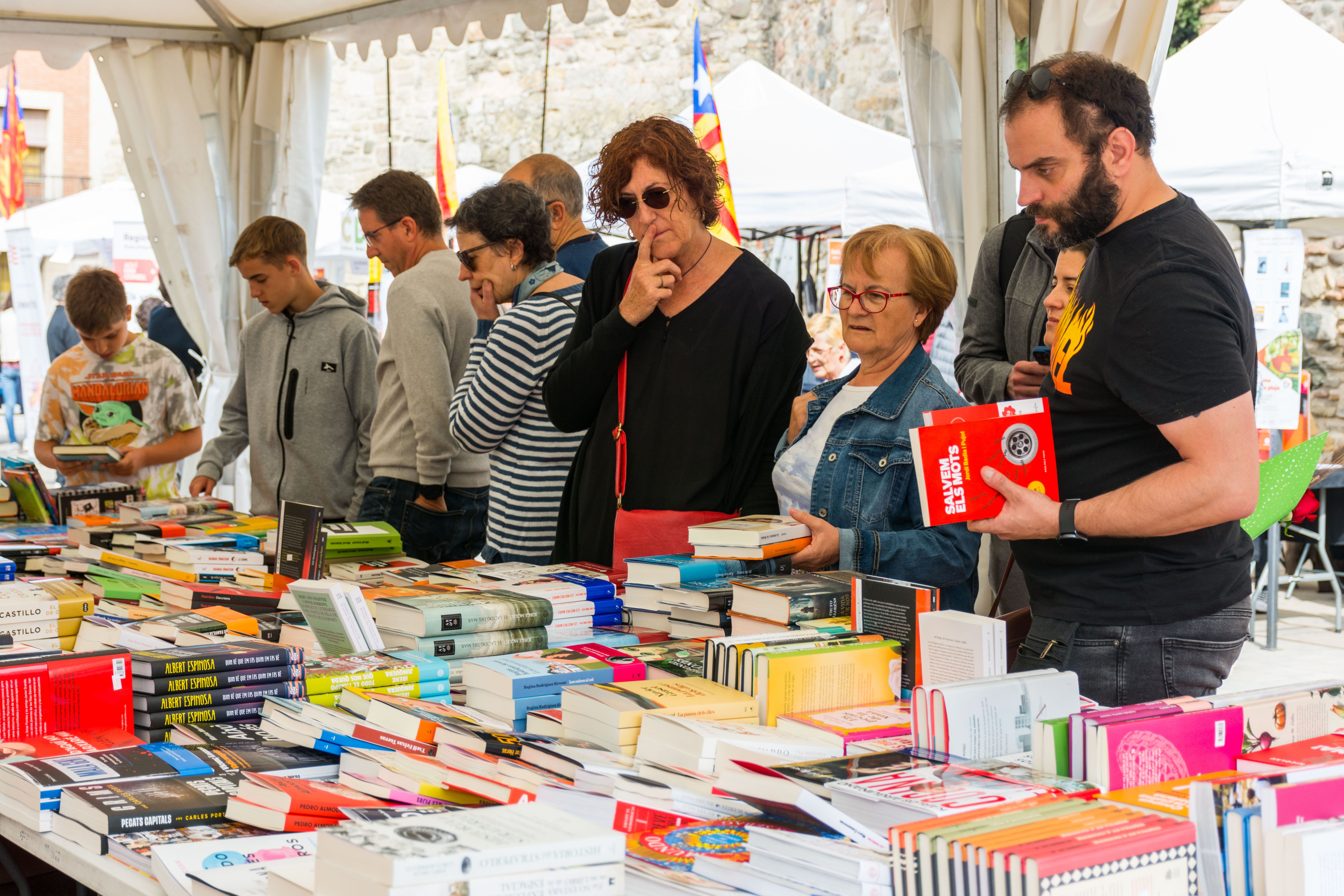 Sant Jordi 2023 a Rubí. FOTO: Carmelo Jiménez