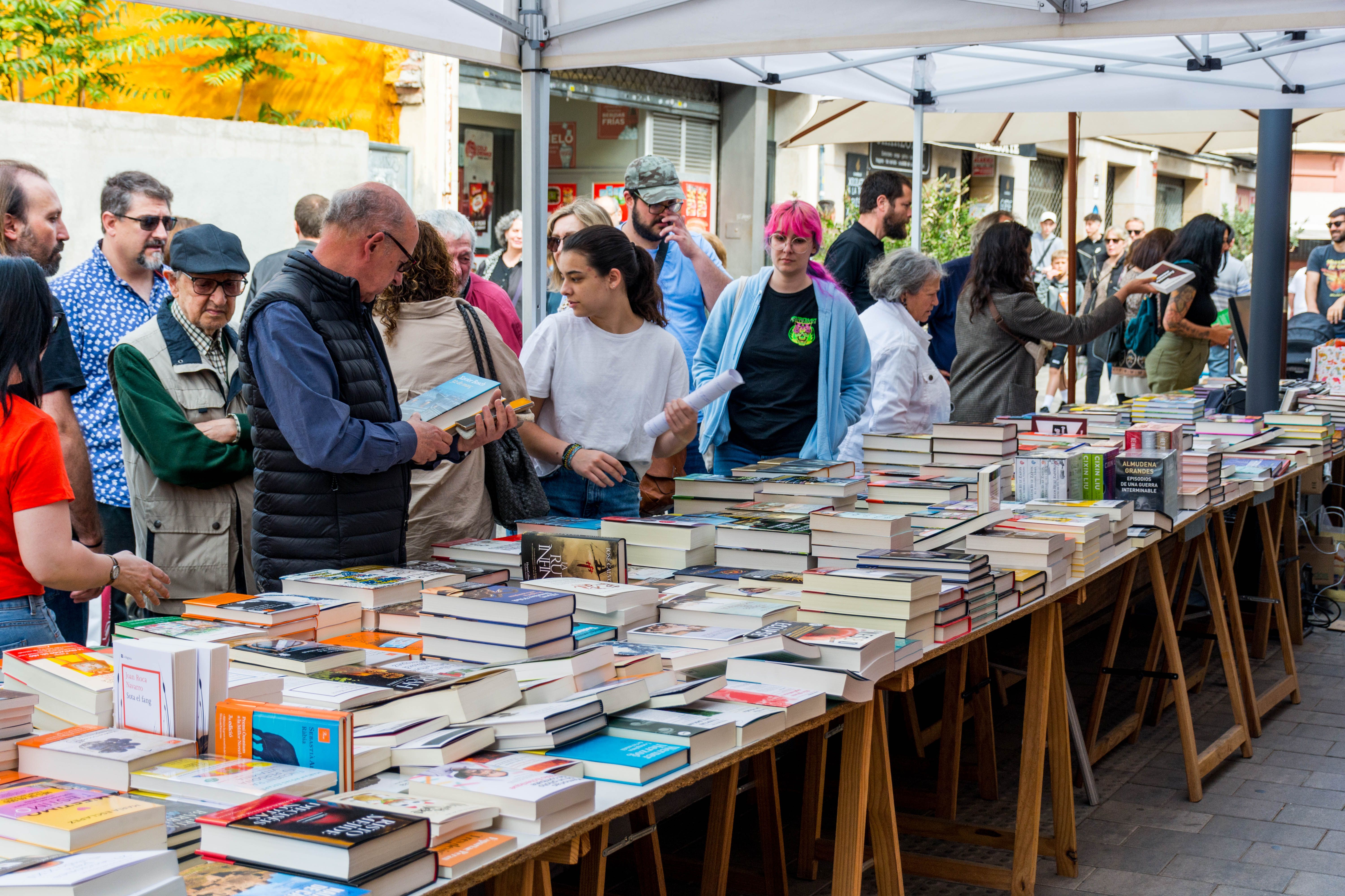 Sant Jordi 2023 a Rubí. FOTO: Carmelo Jiménez