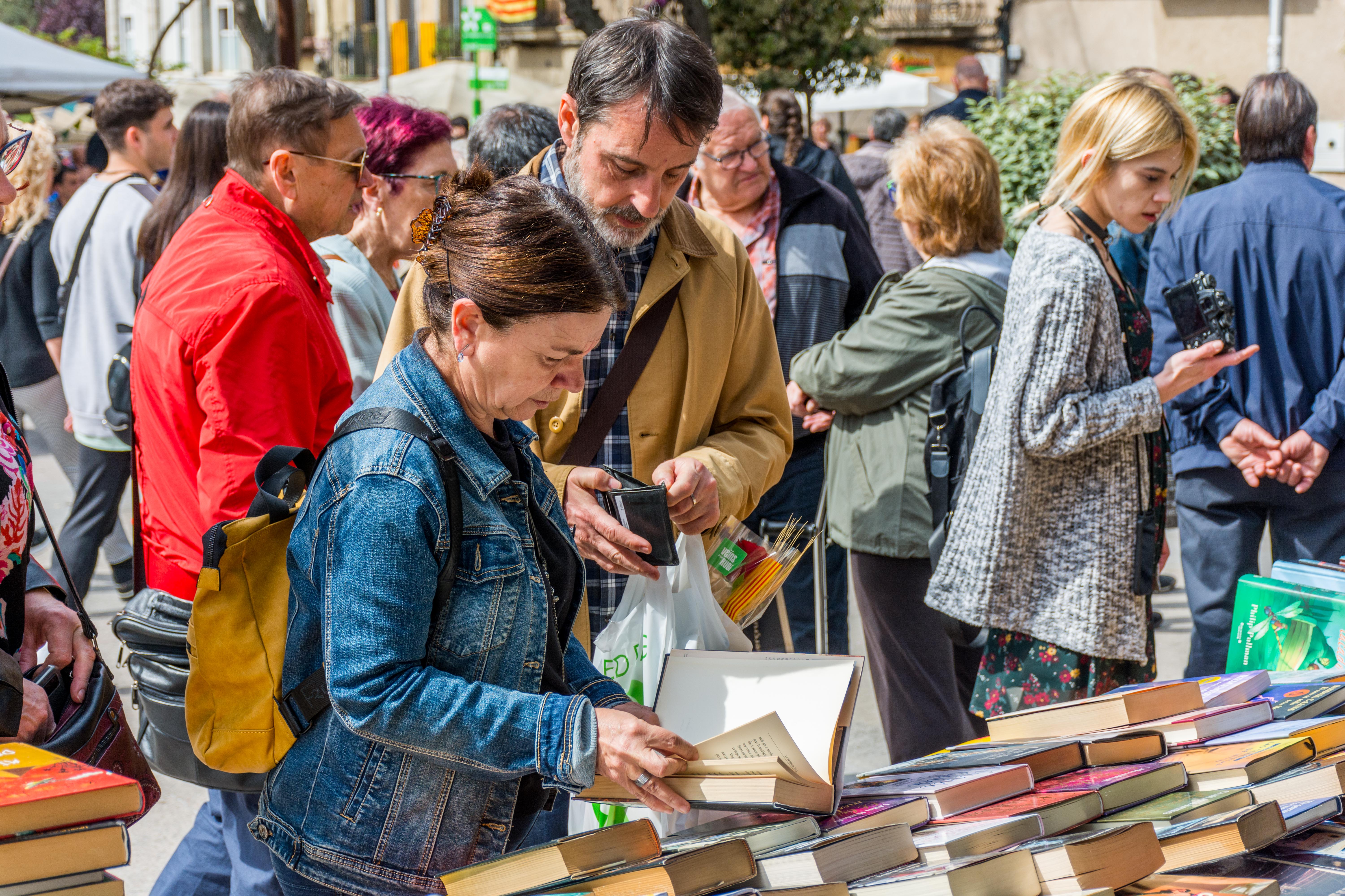 Sant Jordi 2023 a Rubí. FOTO: Carmelo Jiménez