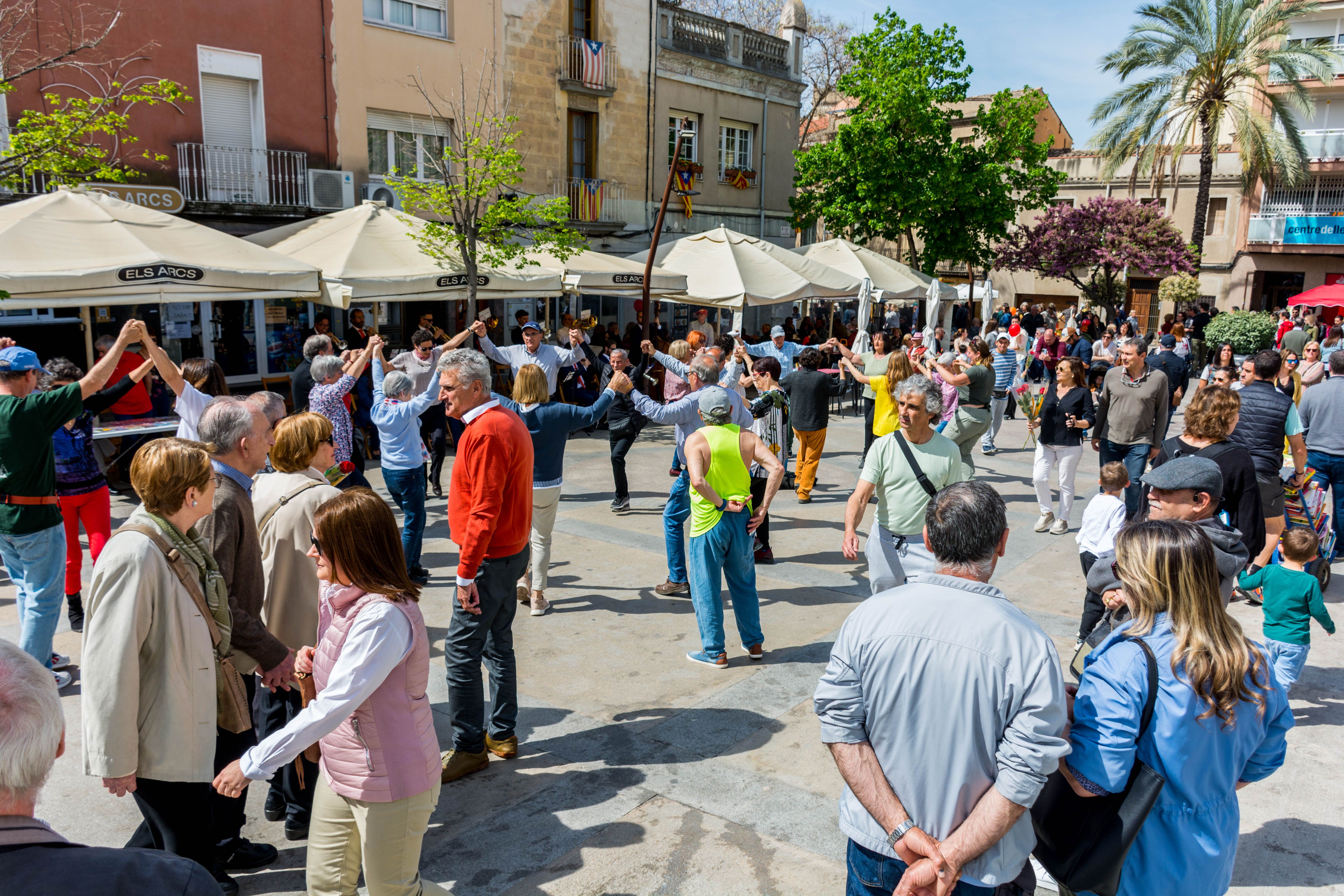 Sant Jordi 2023 a Rubí. FOTO: Carmelo Jiménez