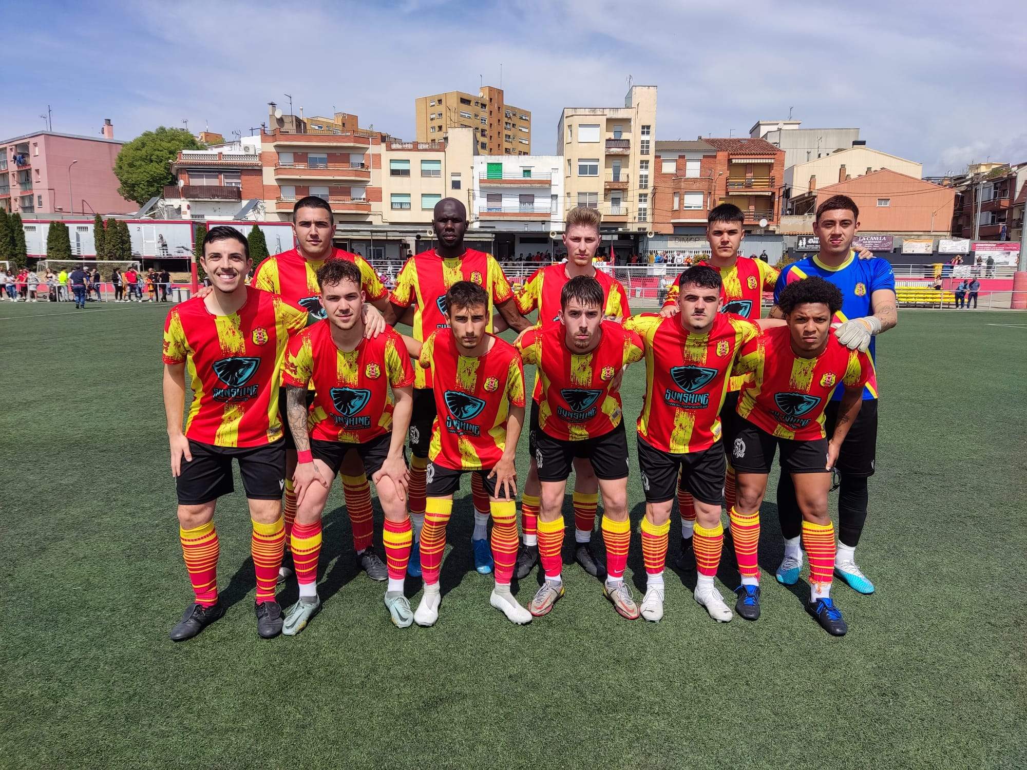 Els jugadors del Veinti. FOTO: Cedida Els jugadors del Veinti. FOTO: Cedida