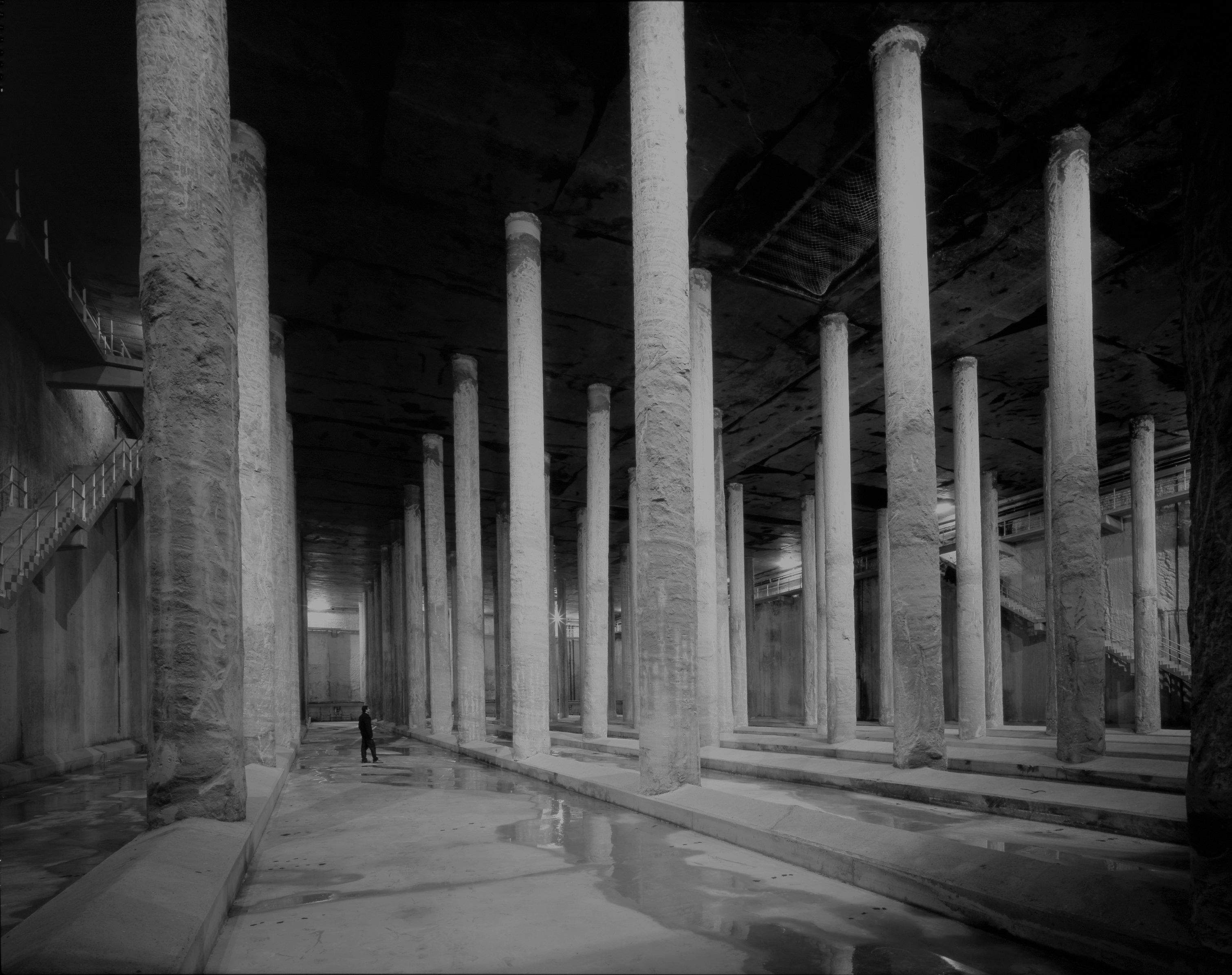 Dipòsit de retenció d'aigües pluvials a Barcelona per a la gestió de l'aigua. FOTO: Ajuntament de Barcelona