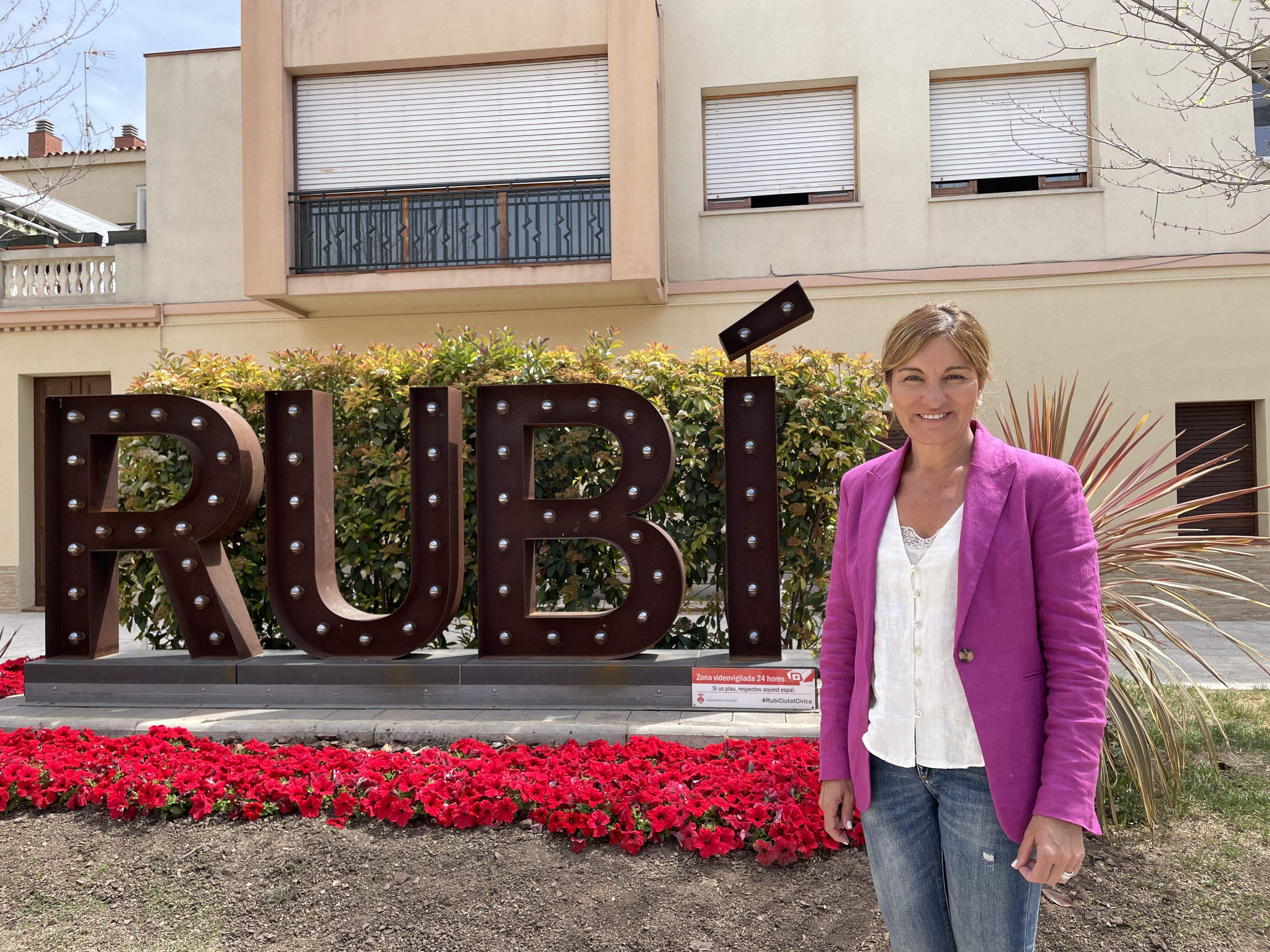 Ana María Martínez, candidata del PSC a les eleccions municipals del 28 de maig. FOTO: E.L.